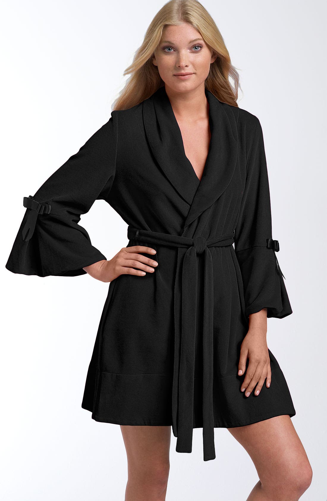 Betsey Johnson 'Luxury' Velour Robe Nordstrom