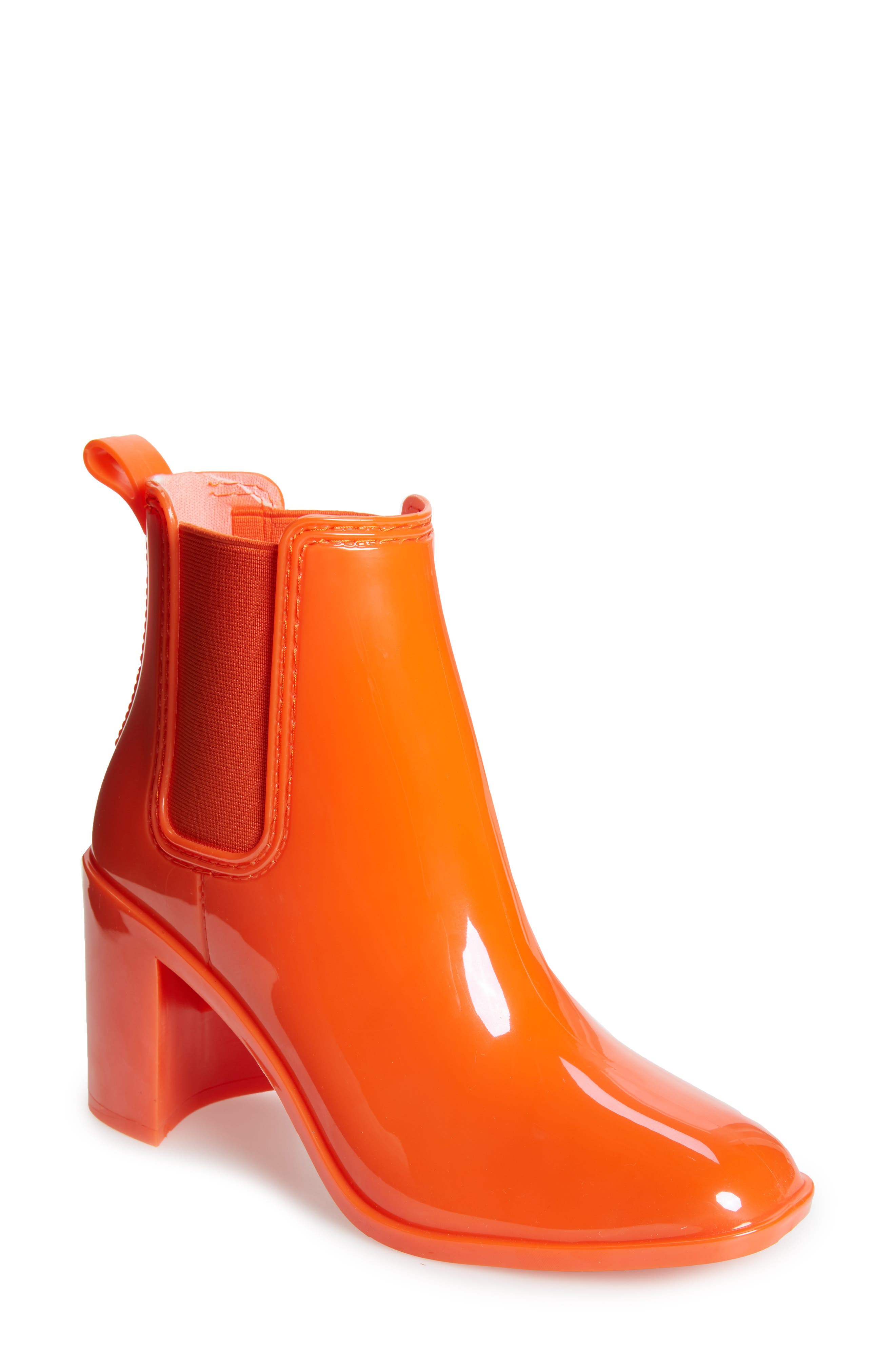Jeffrey Campbell Hurricane Waterproof Boot, Orange