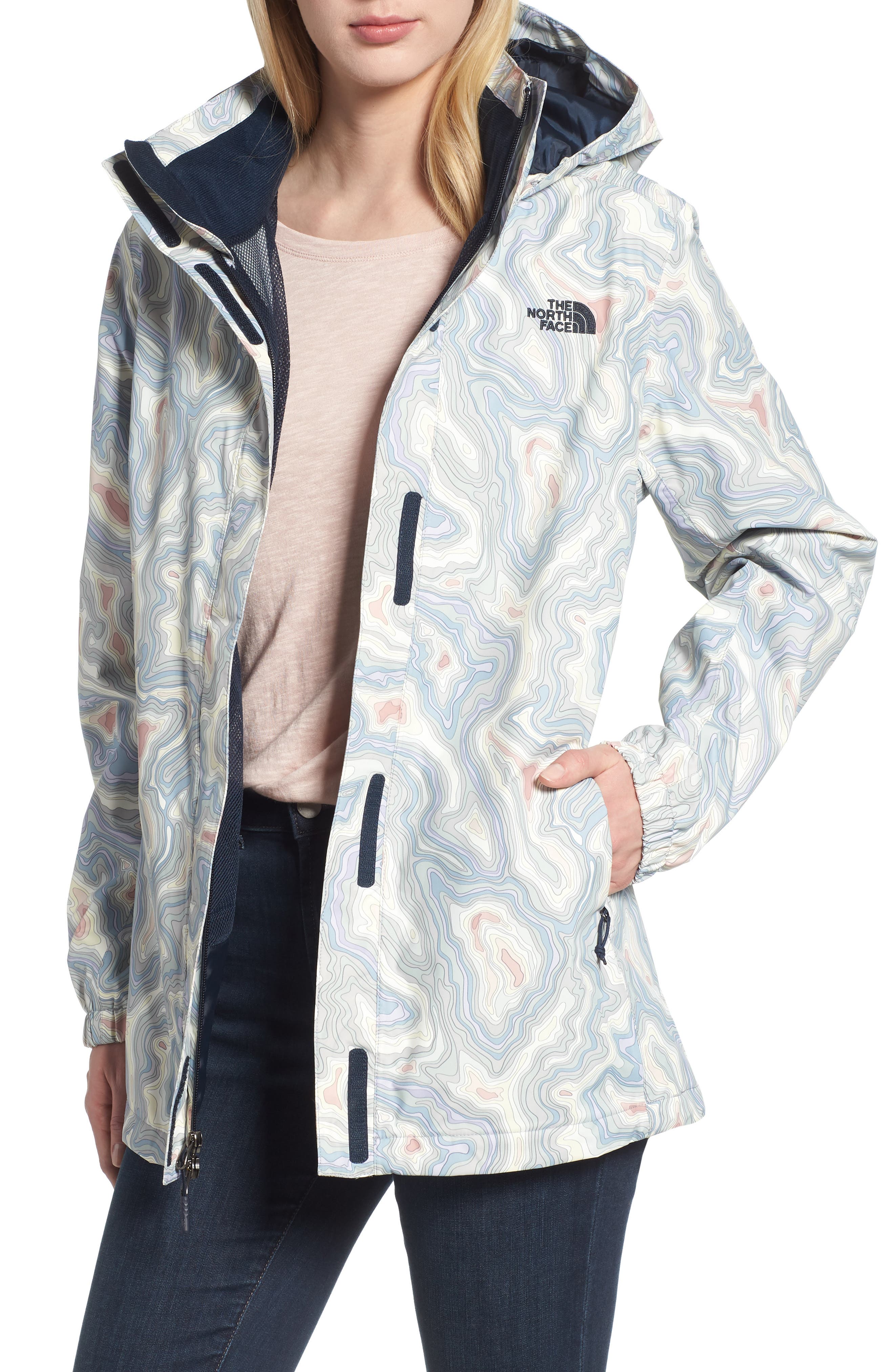 The North Face Resolve Waterproof Parka, Grey