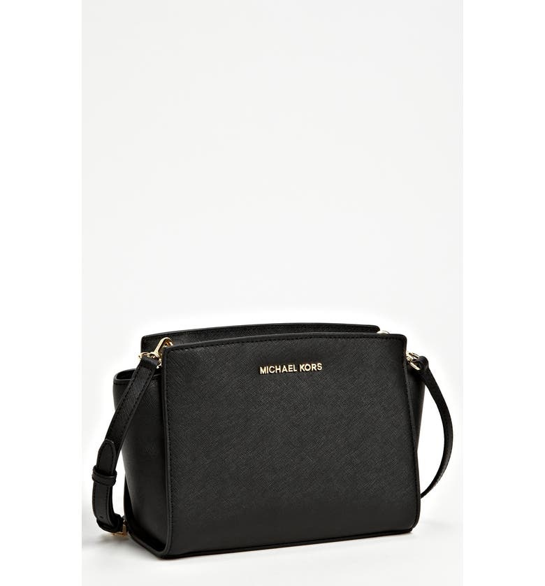 Michael Kors Medium Selma Saffiano Leather Crossbody Bag Medium Selma Saffiano Leather Crossbody Bag