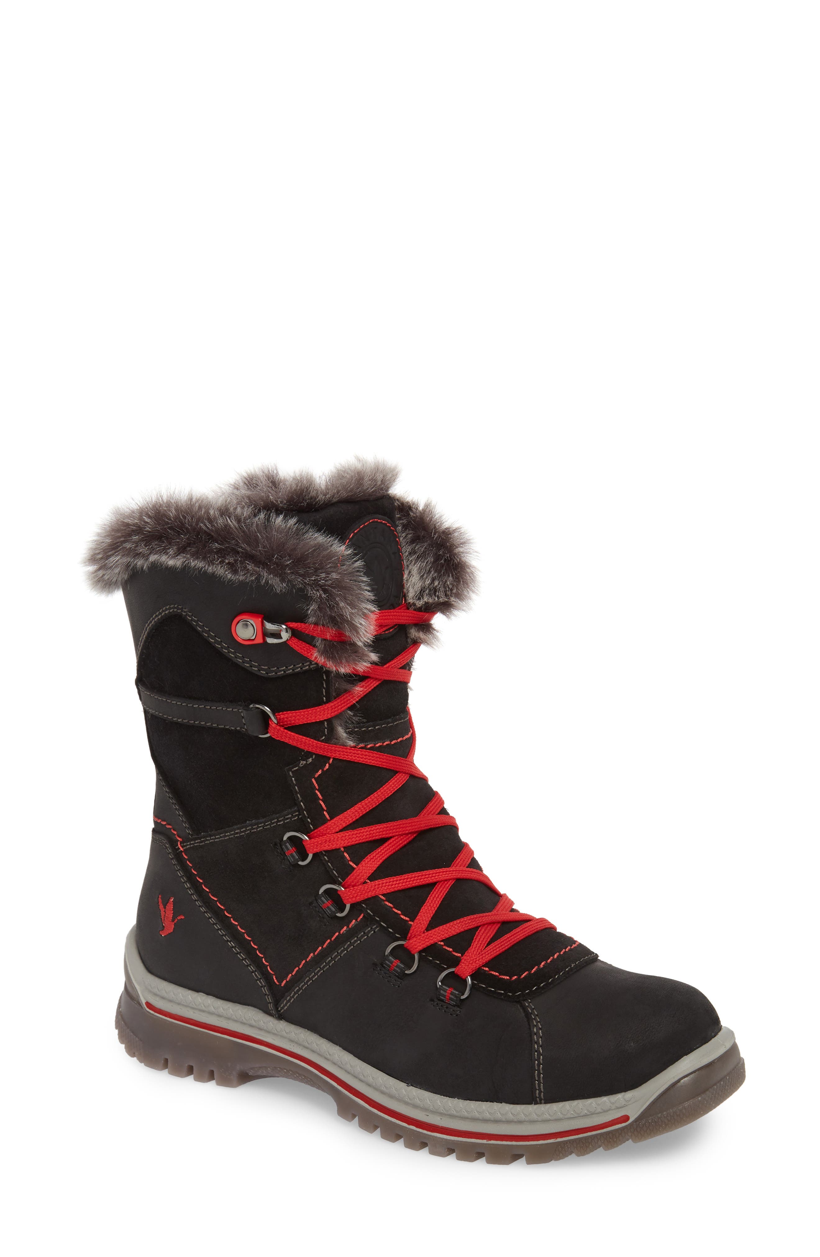 Santana Canada Majesta 2 Faux Fur Lined Waterproof Boot, Black