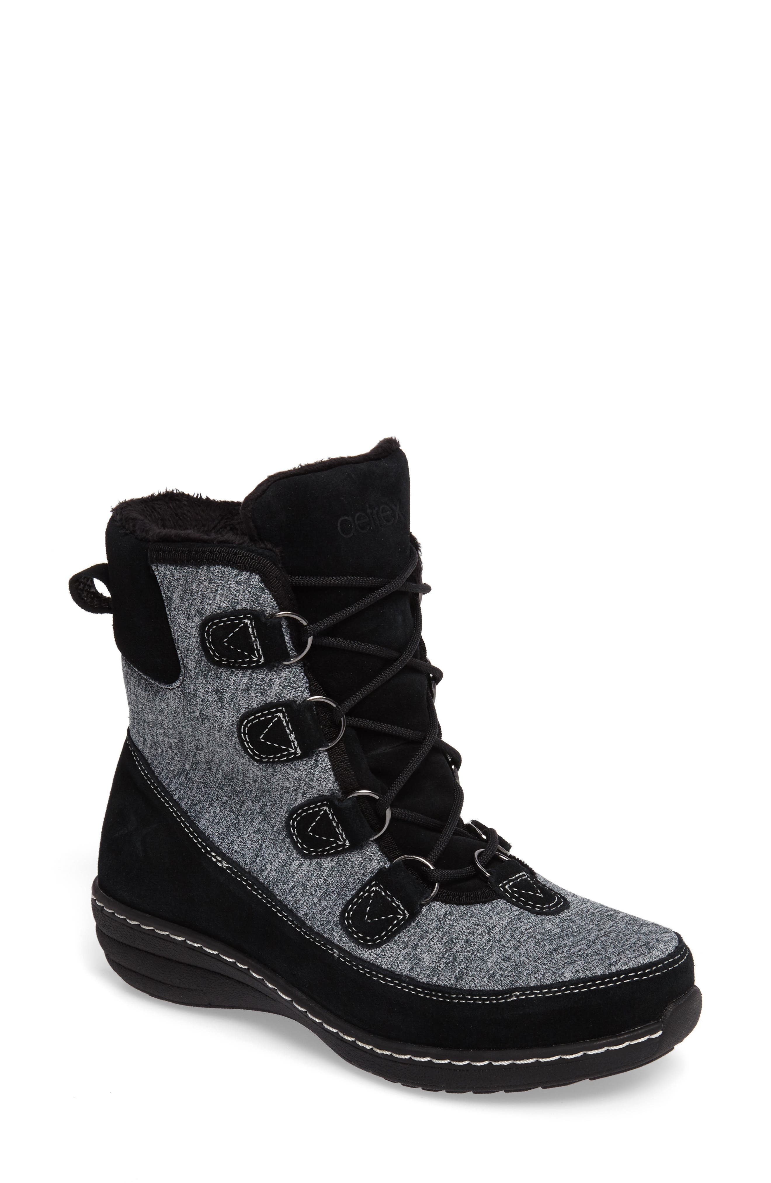 Aetrex Berries Water Resistant Boot, Purple