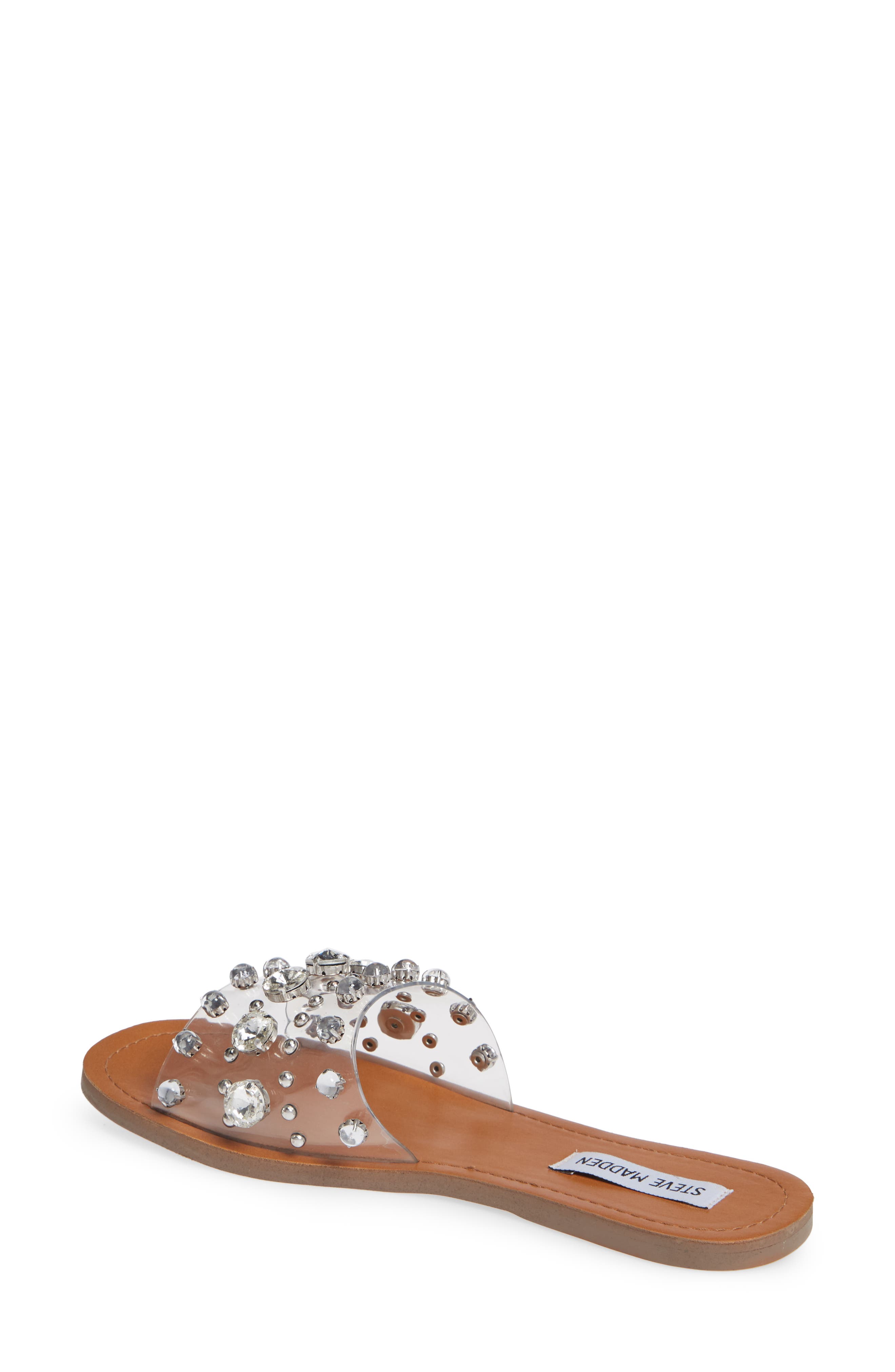 steve madden regent embellished slide sandal