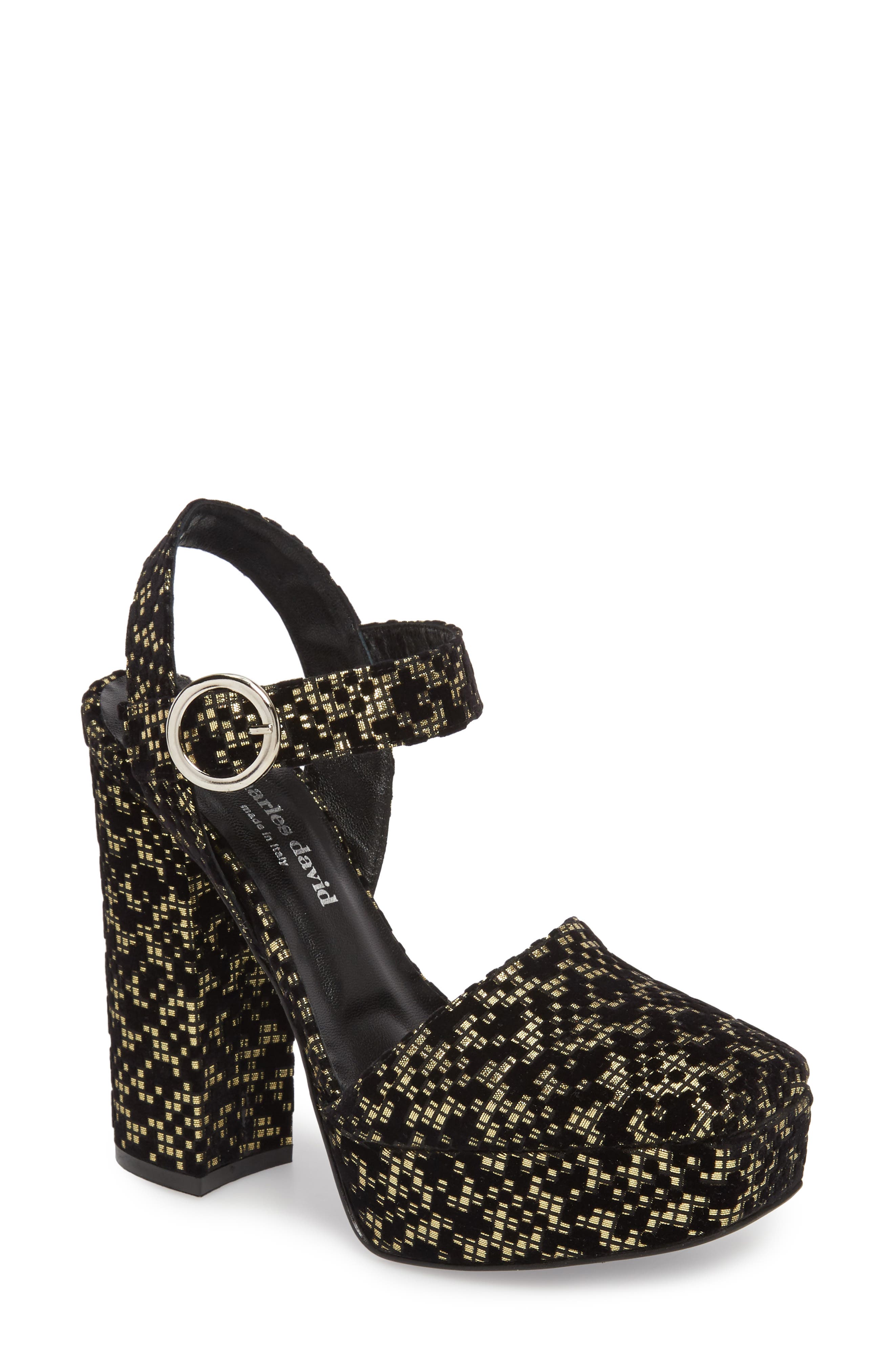 Charles David Roan Sandal EU - Metallic