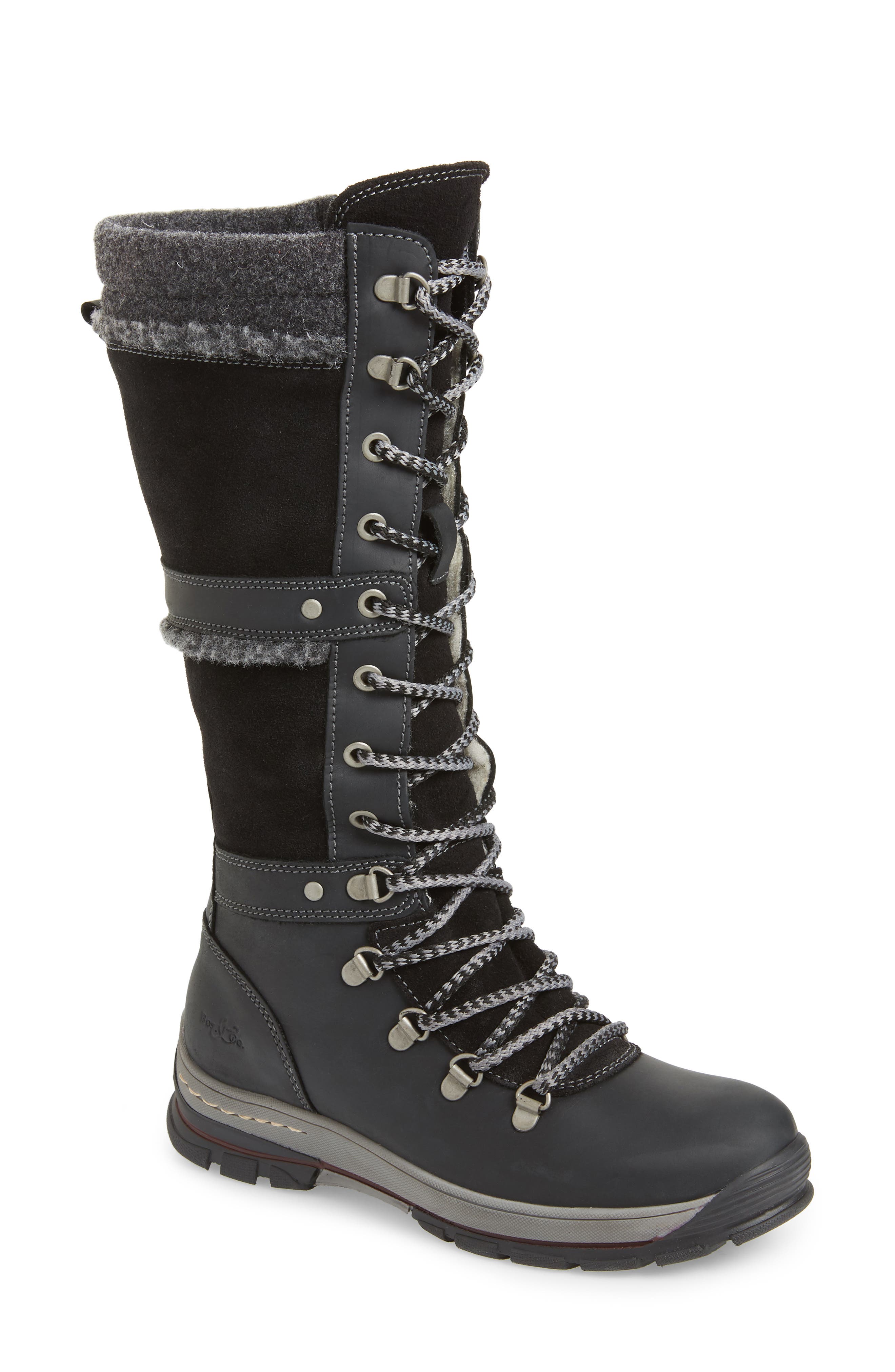 Bos. & Co. Gabriella Waterproof Boot, Black