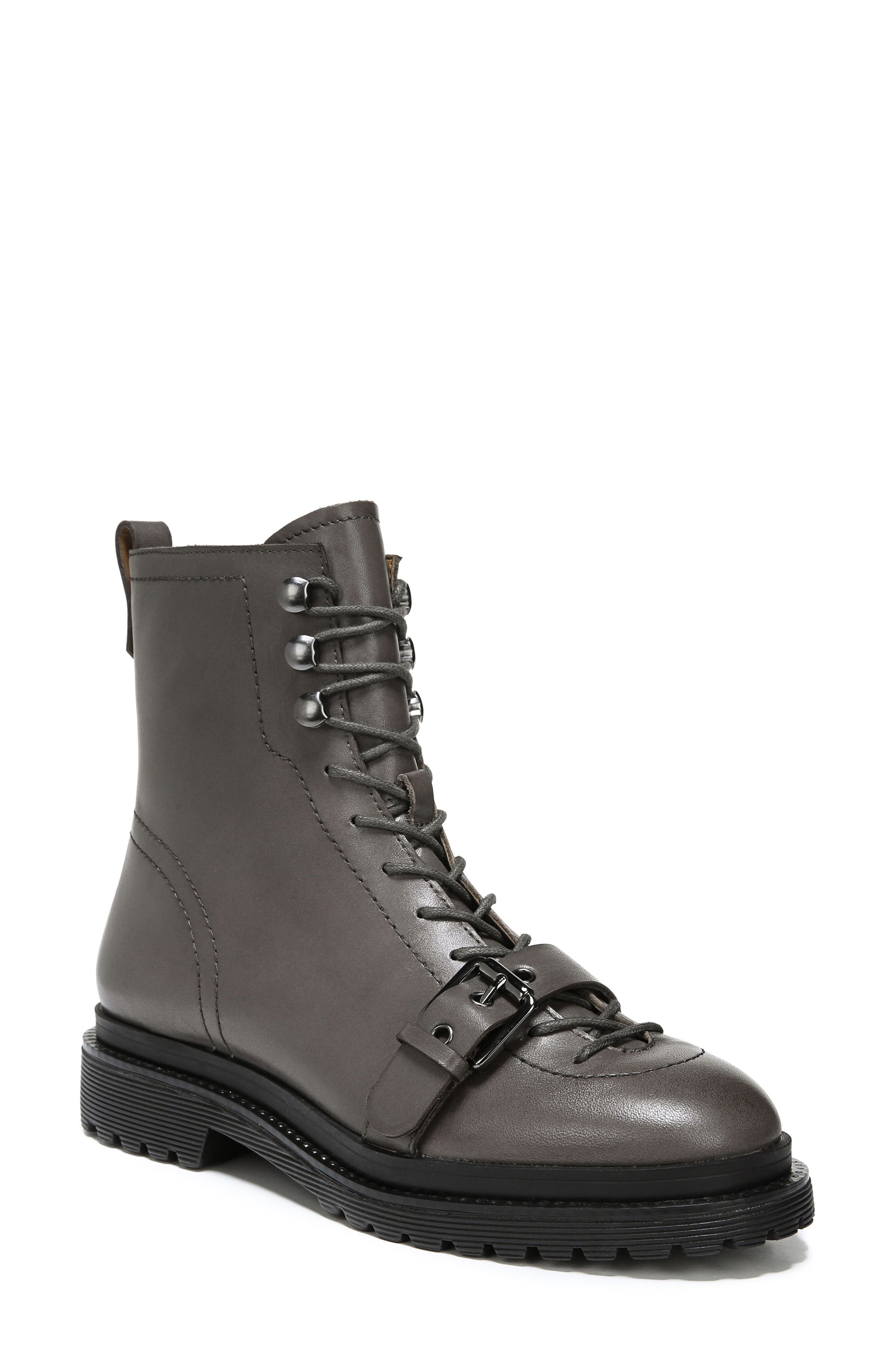Sarto By Franco Sarto Amelia Moto Bootie, Grey