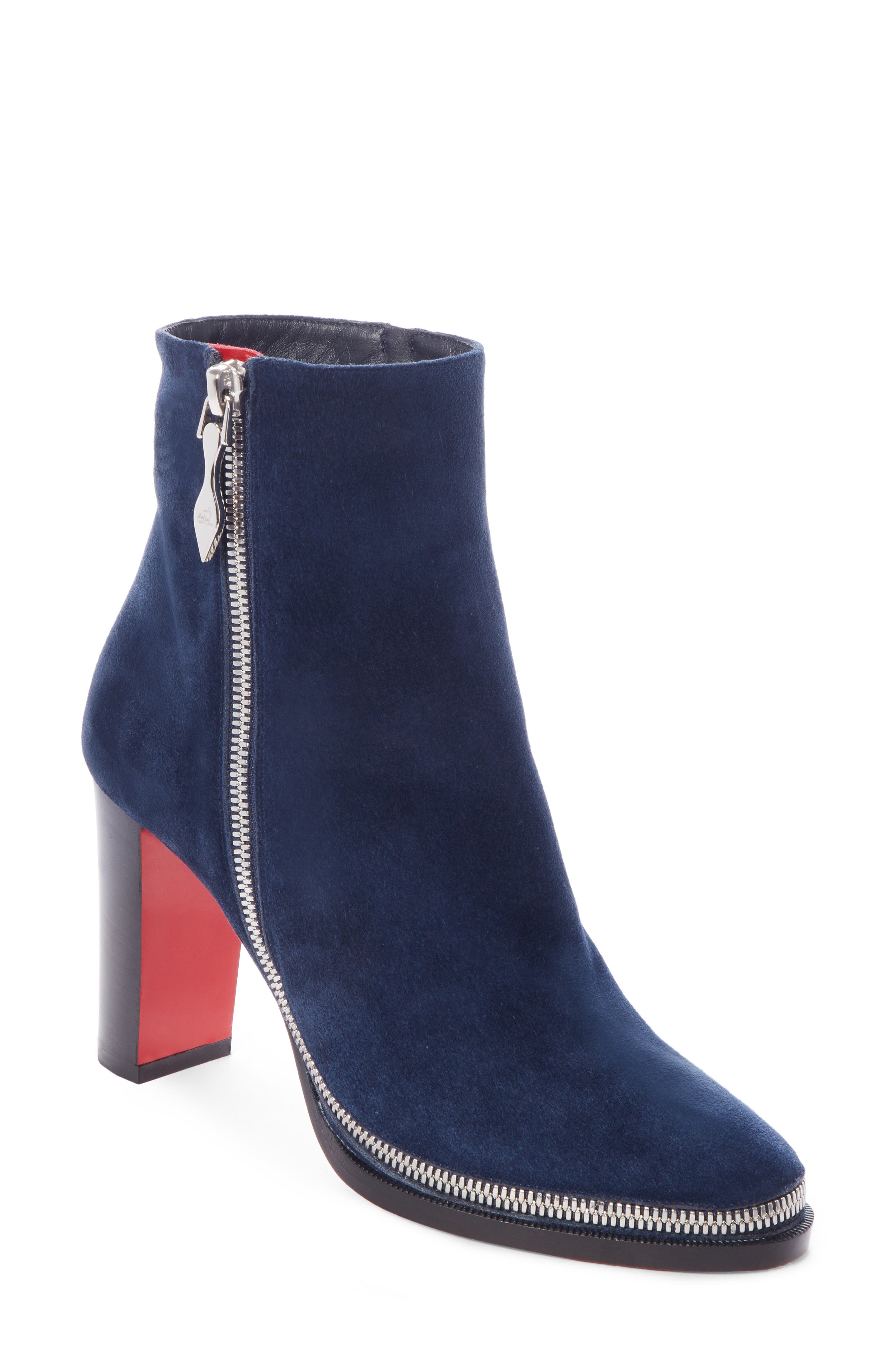 Christian Louboutin Telezip Bootie - Blue