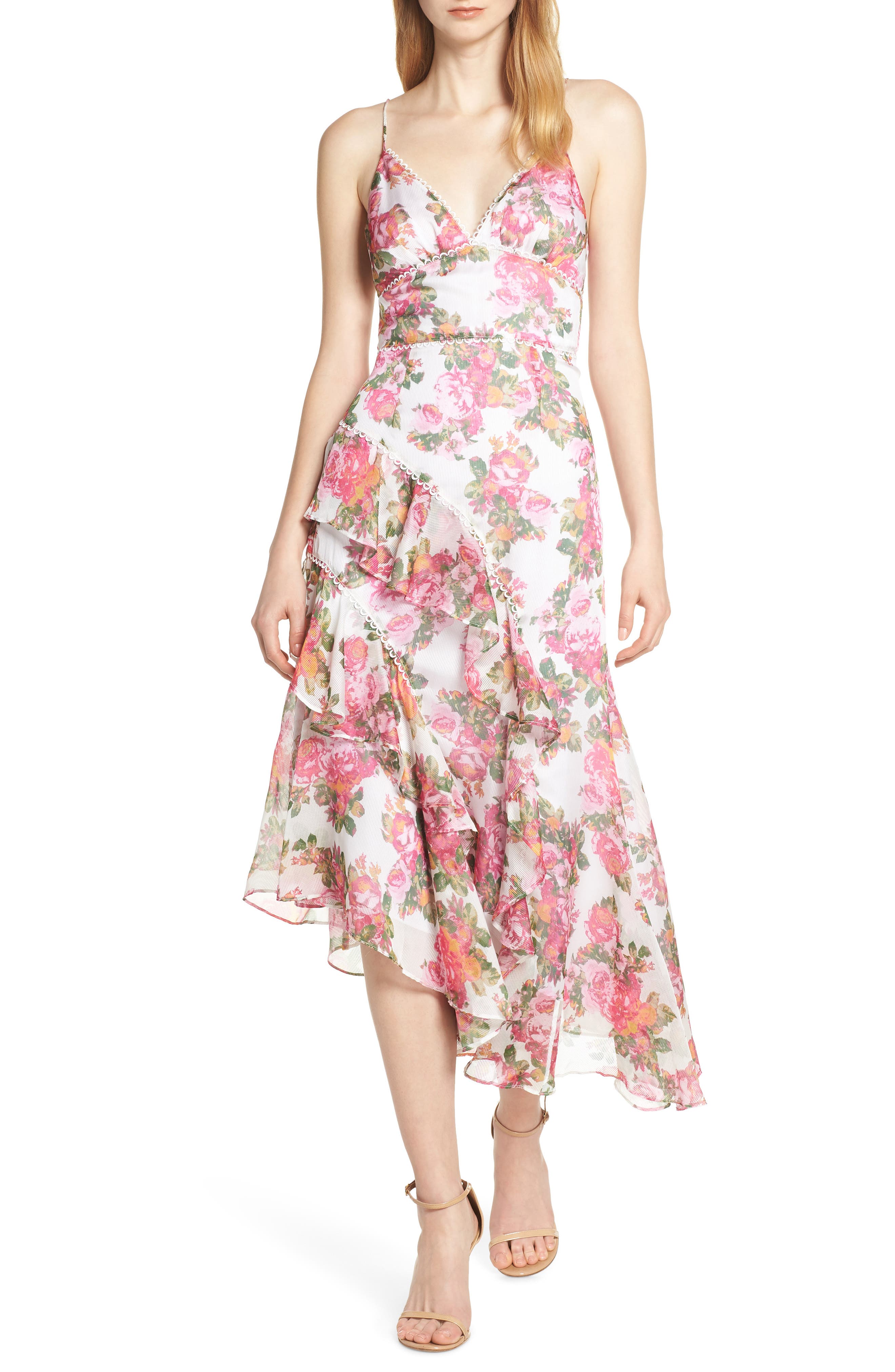 Keepsake The Label Oblivion Midi Dress, Ivory