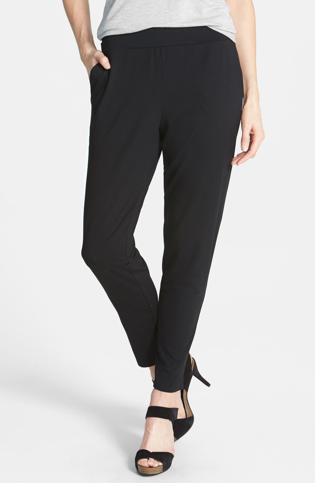 Eileen Fisher Slouchy Tapered Pants (Regular & Petite) Nordstrom