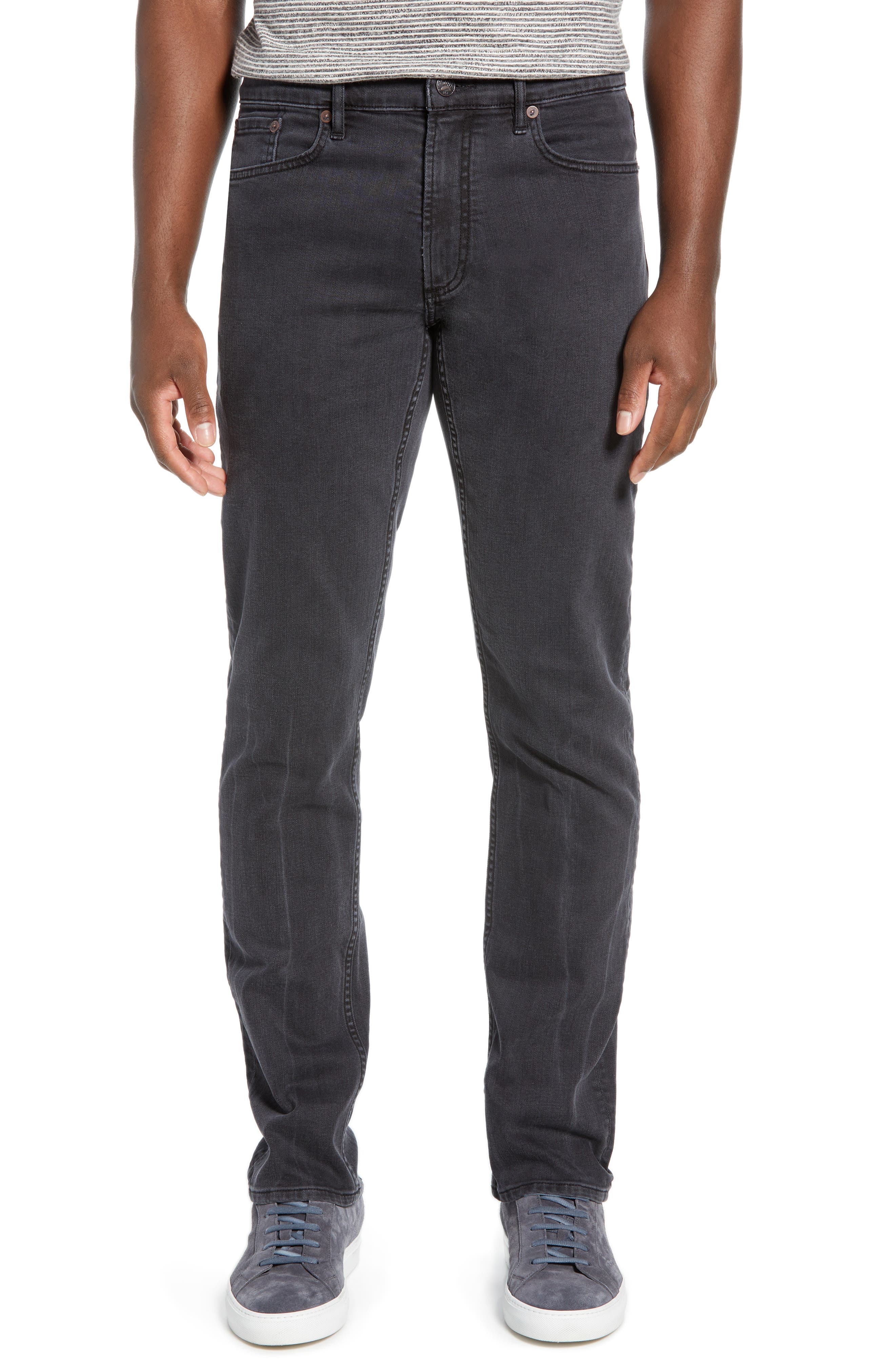 Faherty Ocean Wash Straight Leg Jeans, Blue