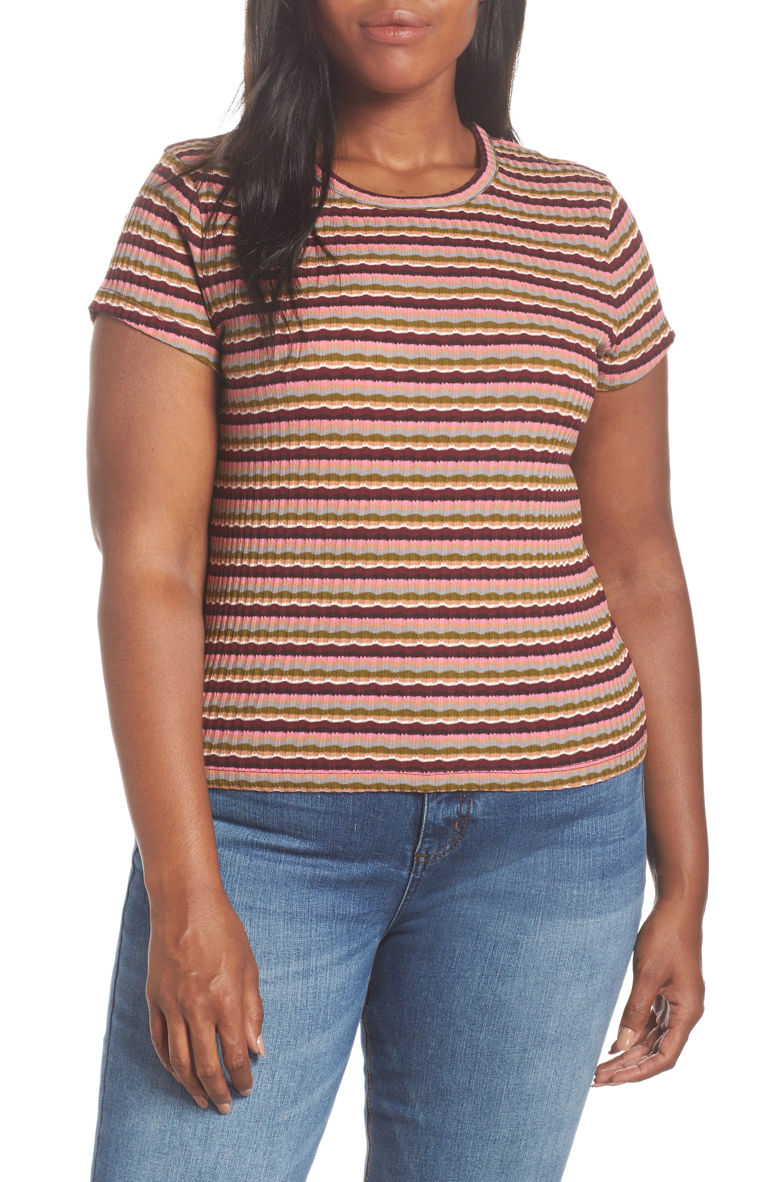 Madewell Ribbed Baby Tee Nordstrom