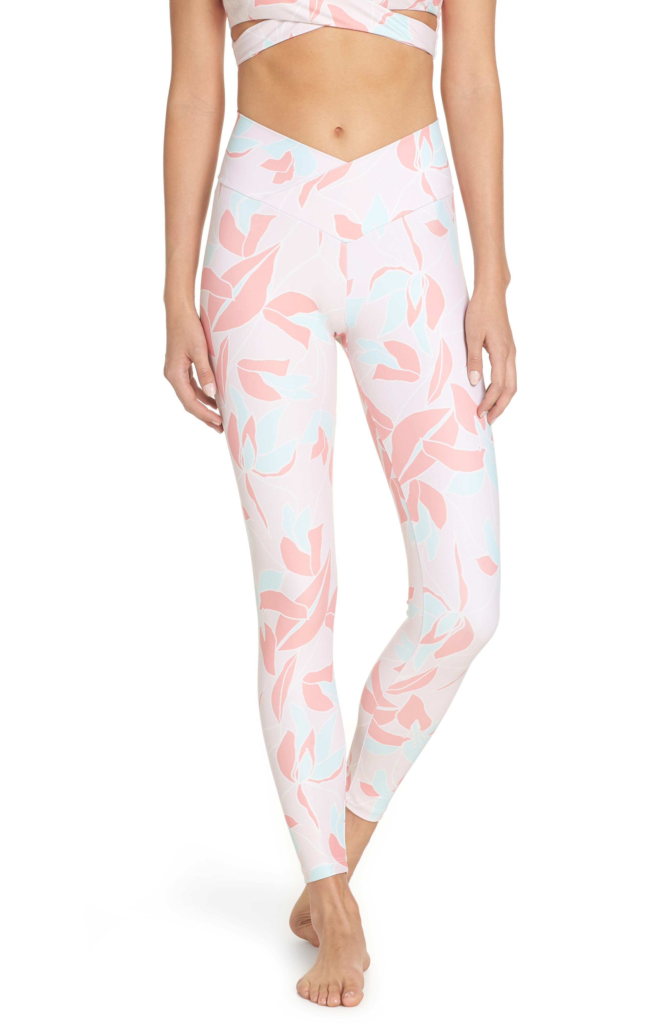 Beach Riot Cara Leggings, Pink