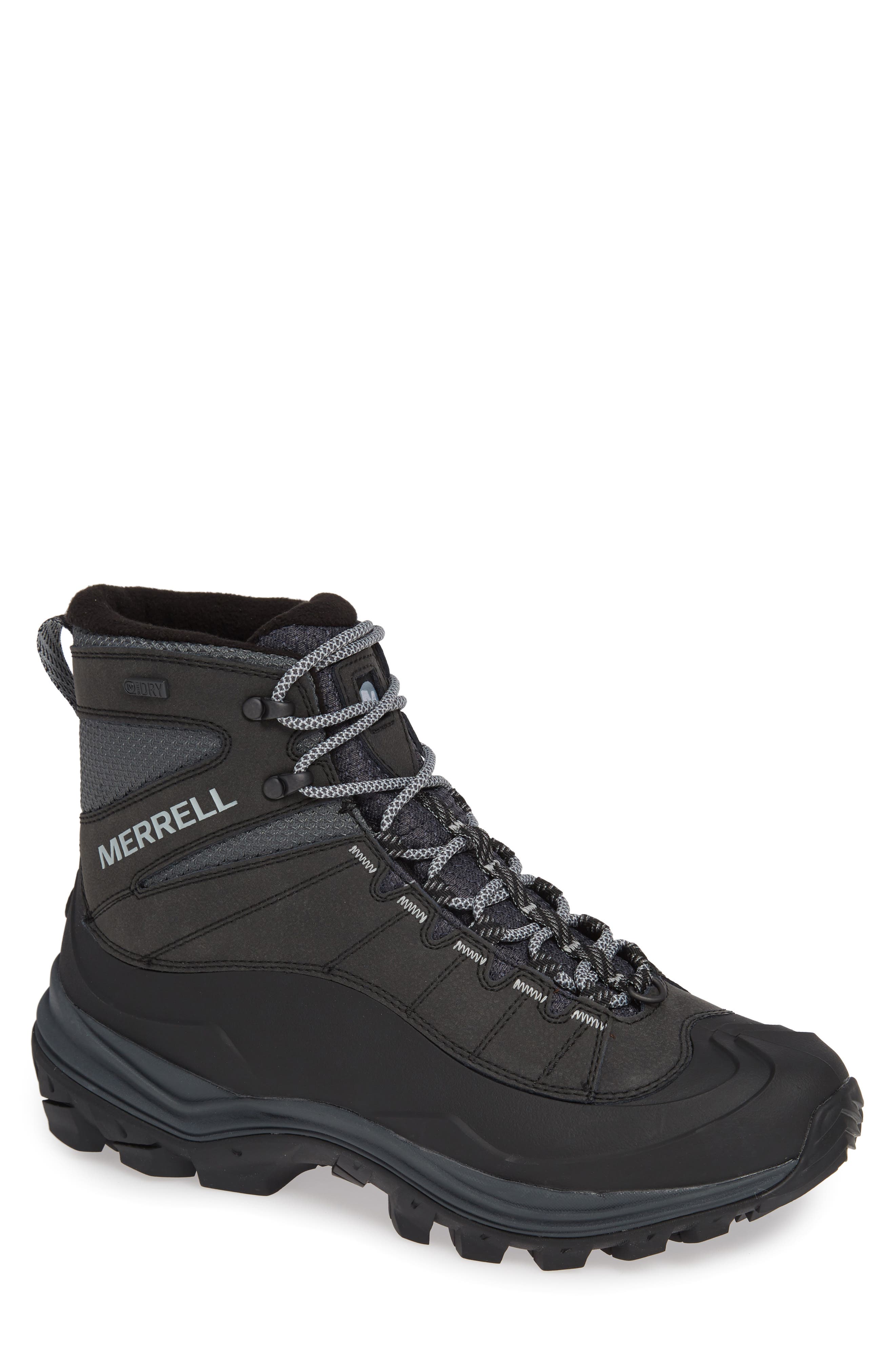 UPC 884547553843 product image for Men's Merrell Thermo Chill Waterproof Snow Boot, Size 10 M - Black | upcitemdb.com