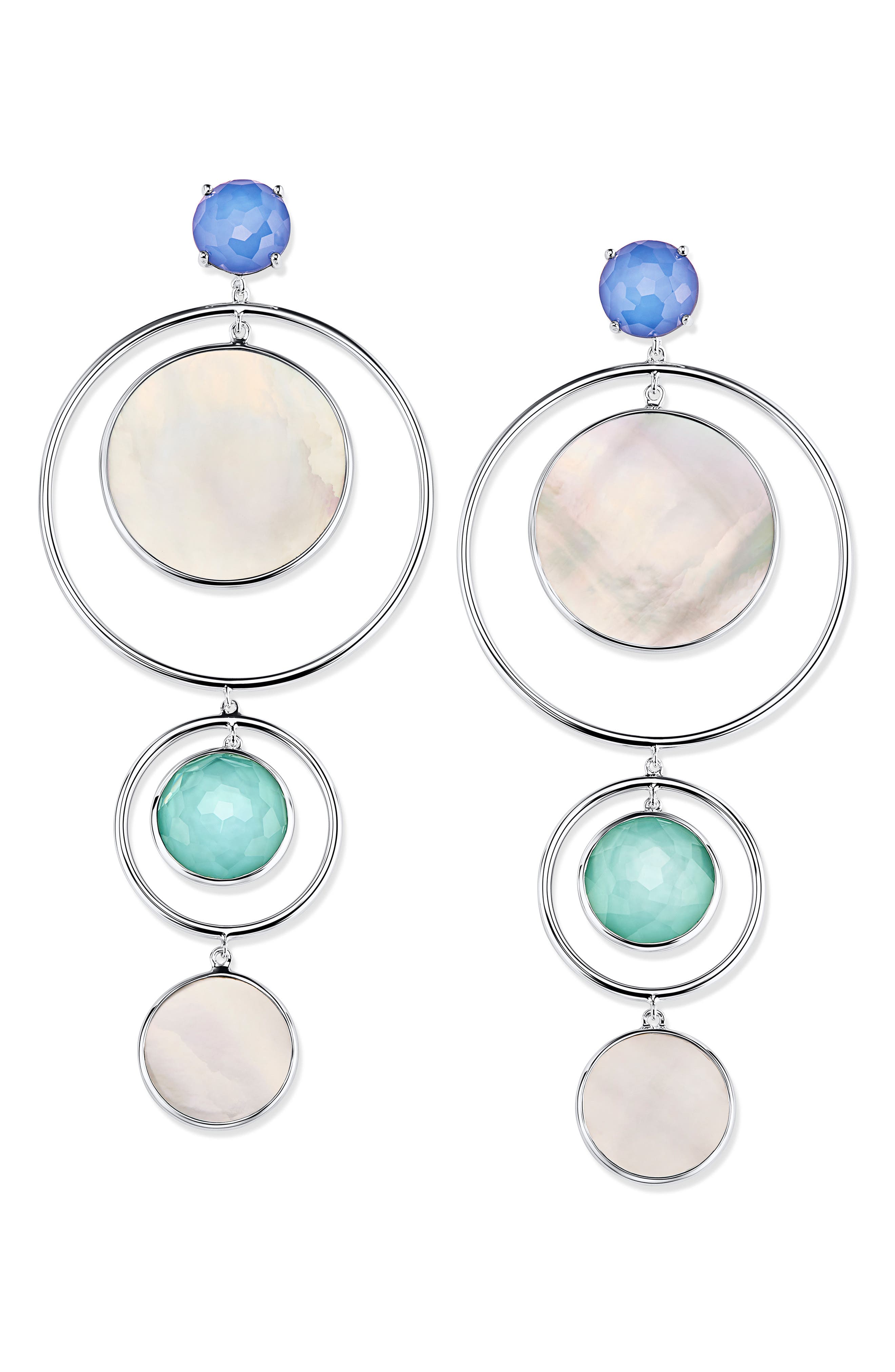 Ippolita Accessories WONDERLAND SEMIPRECIOUS STONE STATEMENT EARRINGS