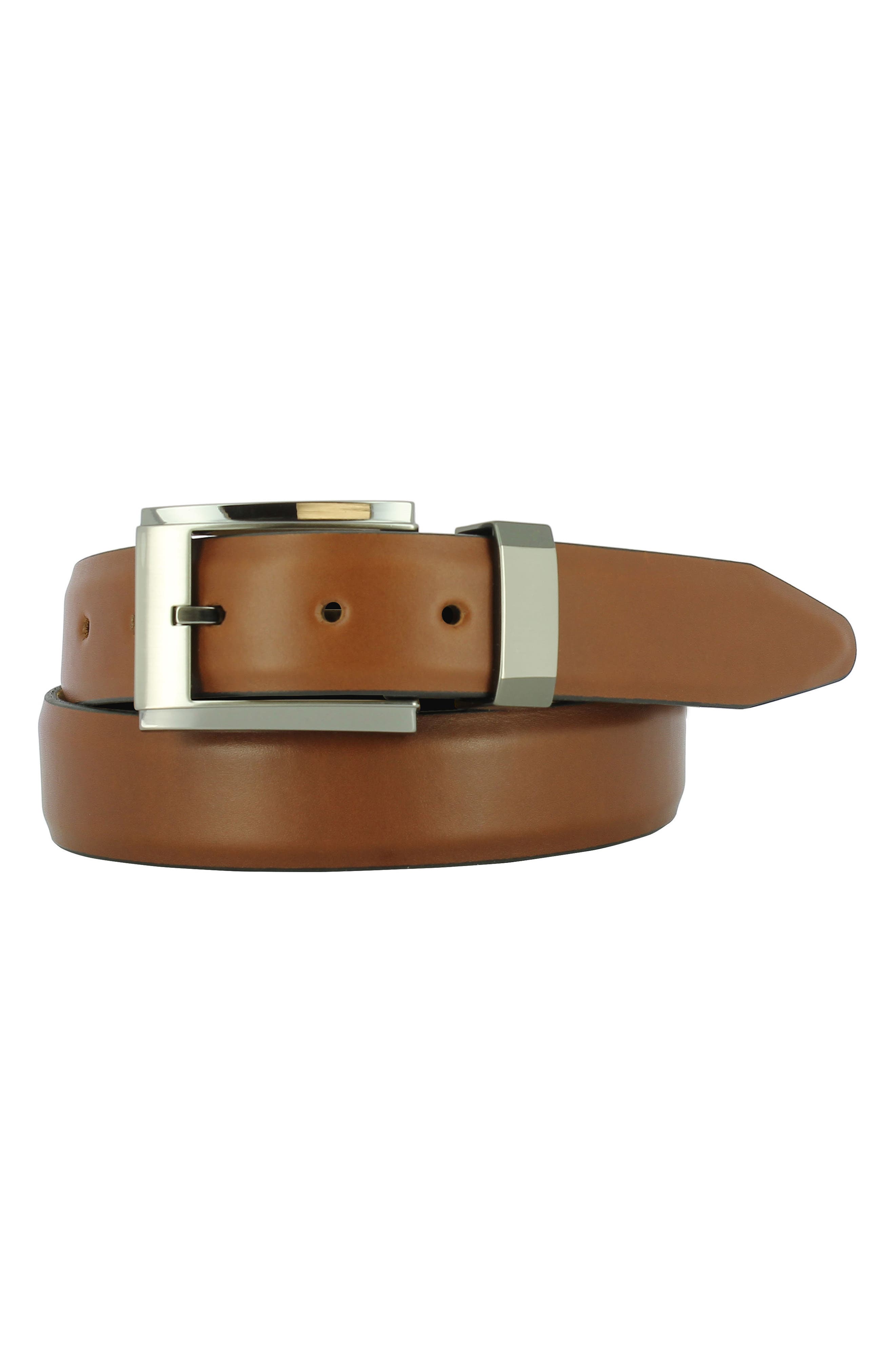 Remo Tulliani Luke Leather Belt, Tan