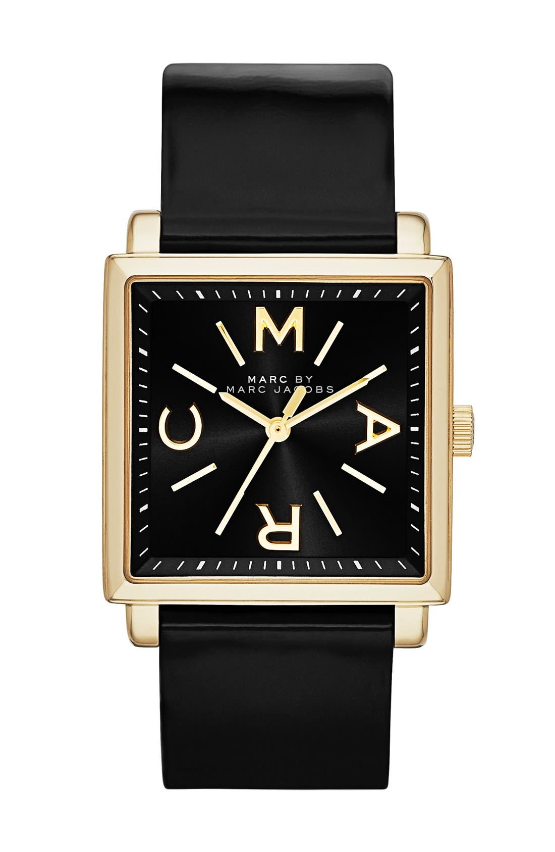 MARC BY MARC JACOBS 'Truman' Square Leather Strap Watch, 30mm Nordstrom