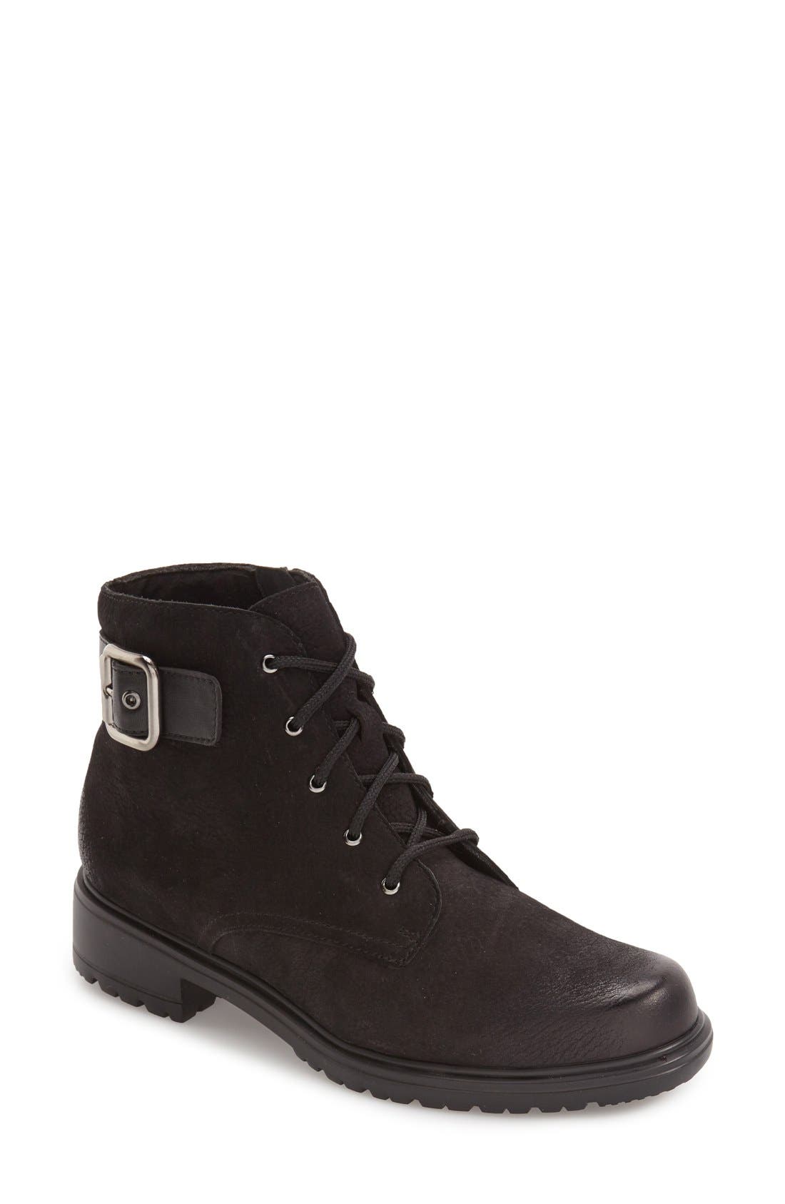 Munro Bradley Water Resistant Boot- Black