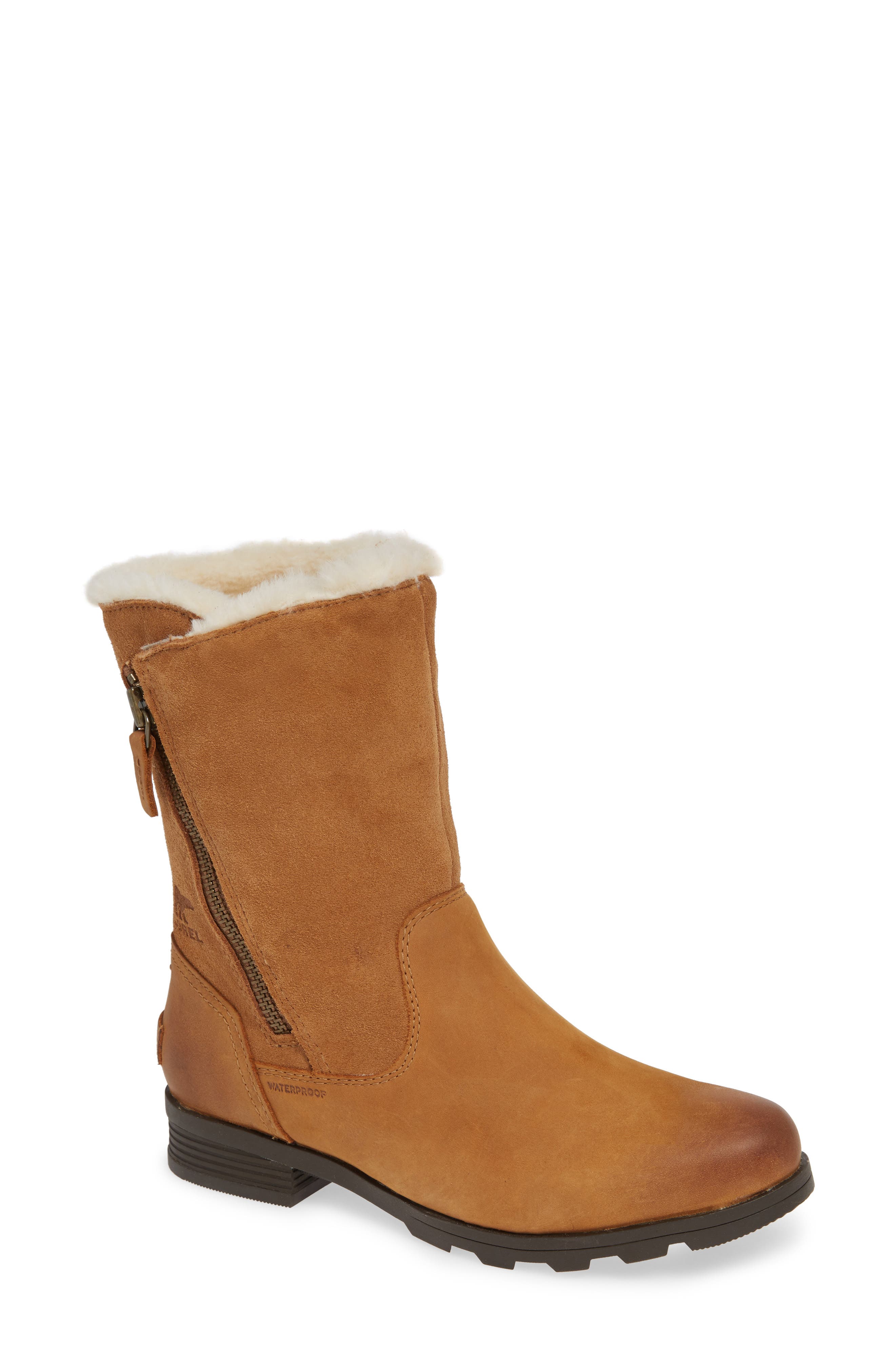 Sorel Emelie Waterproof Faux Fur Lined Boot