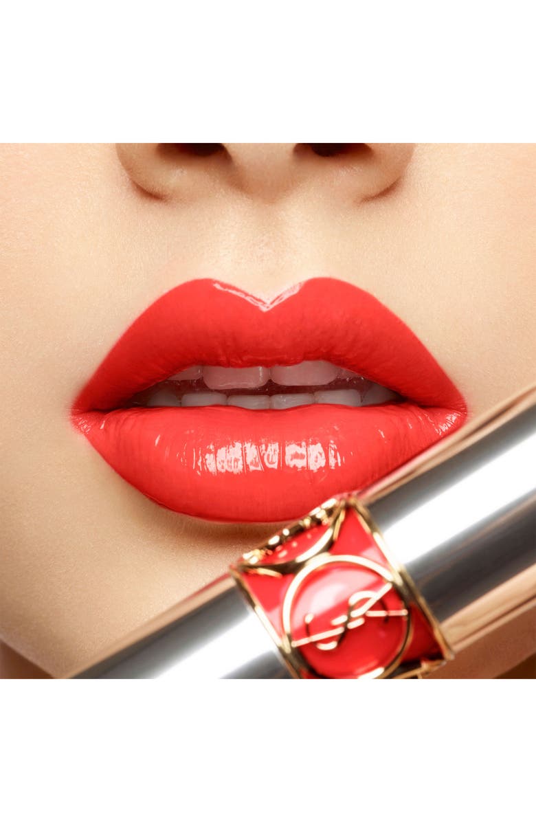 YVES SAINT LAURENT Volupté Plump-in-Color Plumping Lip Balm, Alternate, color, 05 DELIRIOUS ORANGE