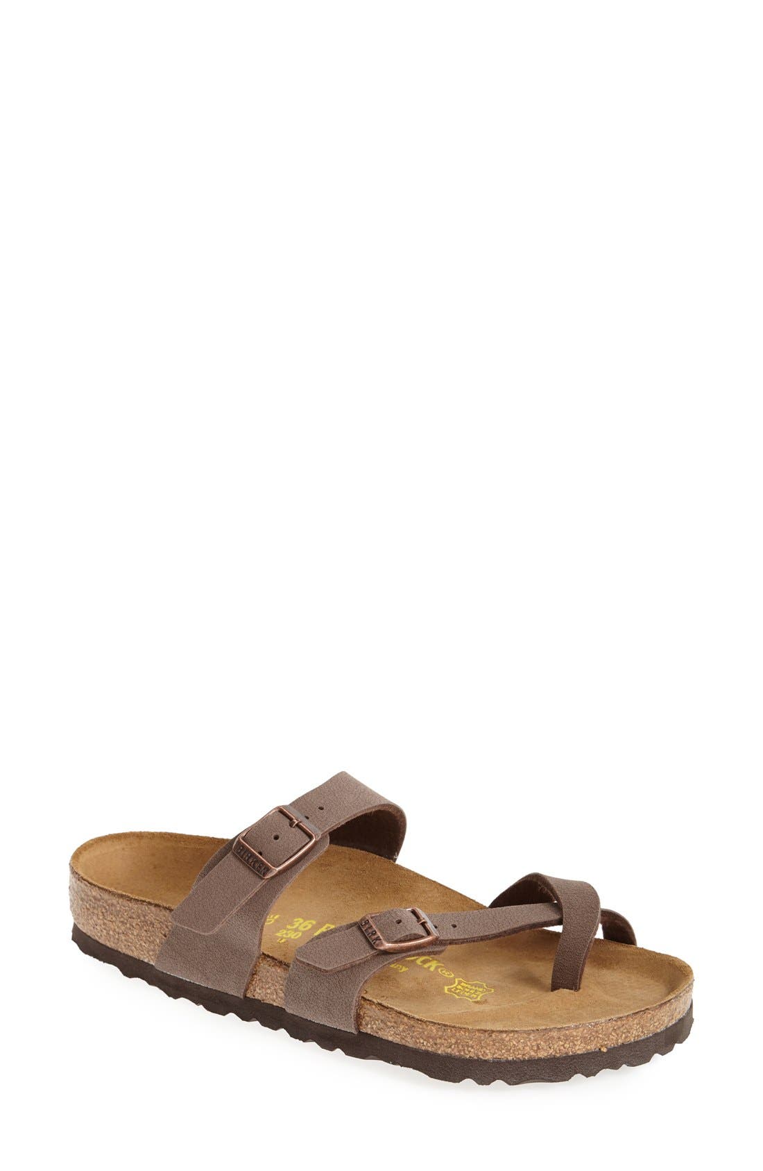 Birkenstock Mayari Birko-Flor Sandal, Brown