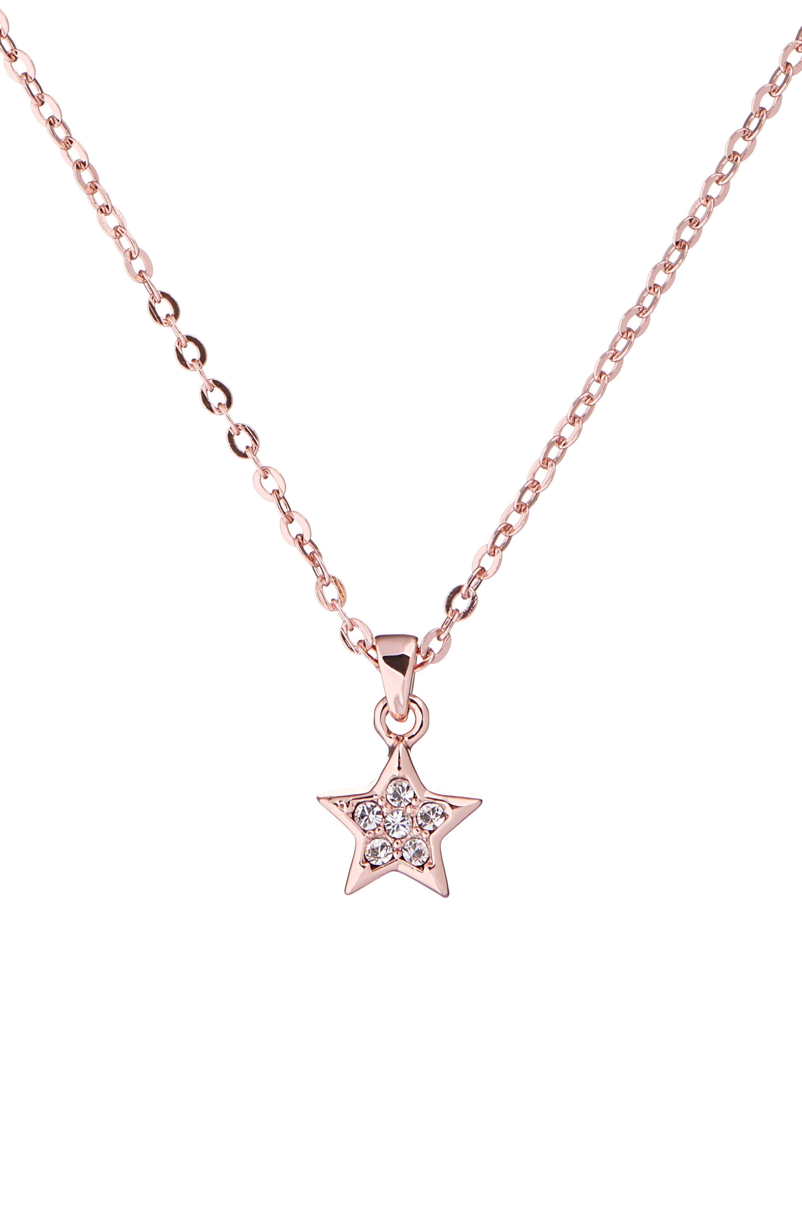 Ted Baker London Sigi Shooting Star Crystal Pendant Necklace