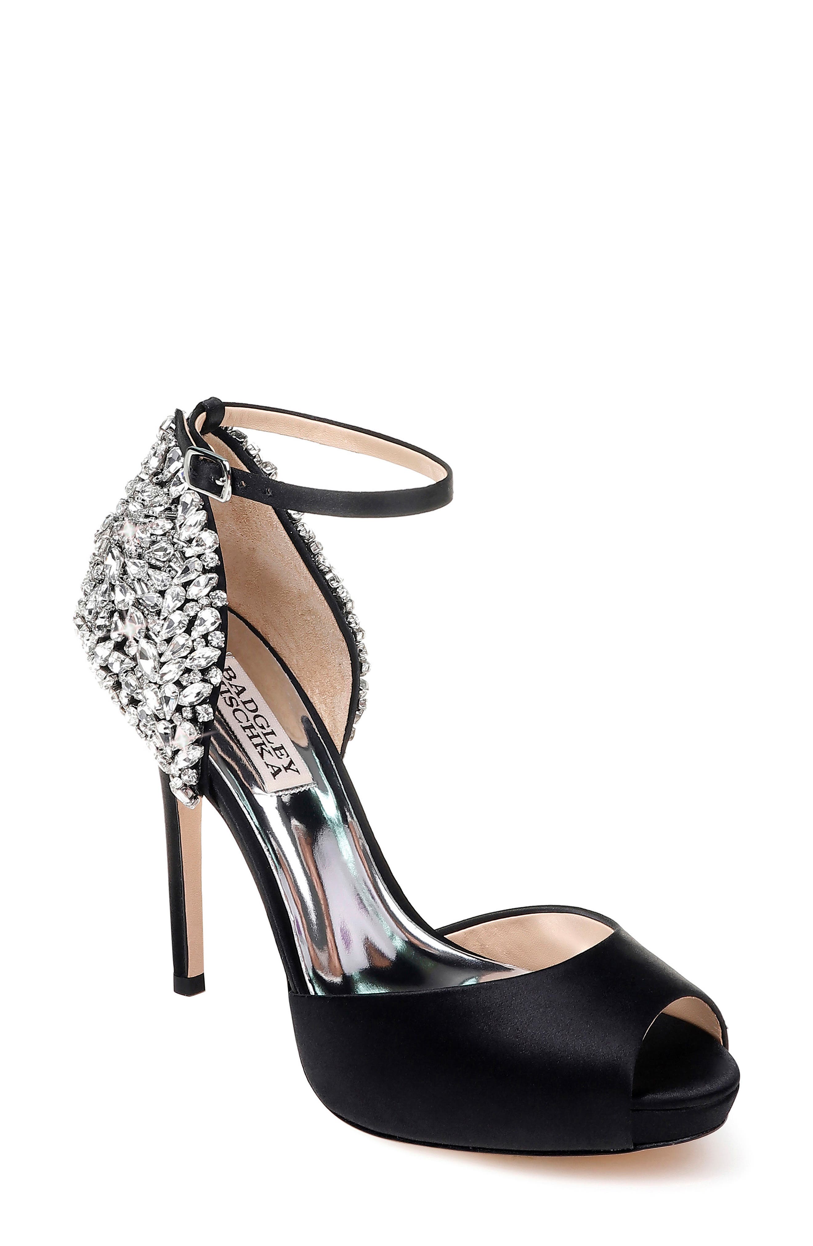 Badgley Mischka Ankle Strap Pump