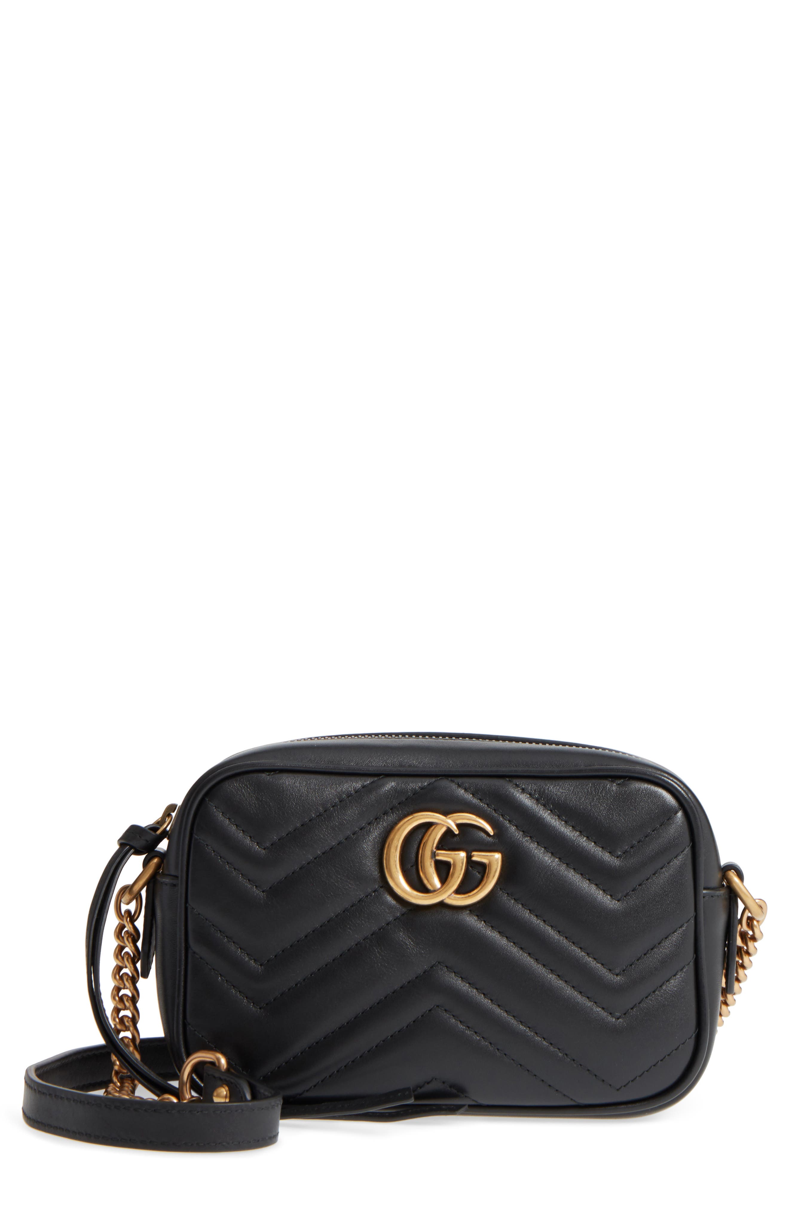Gucci GG Marmont 2.0 Matelassé Leather Camera Bag Nordstrom