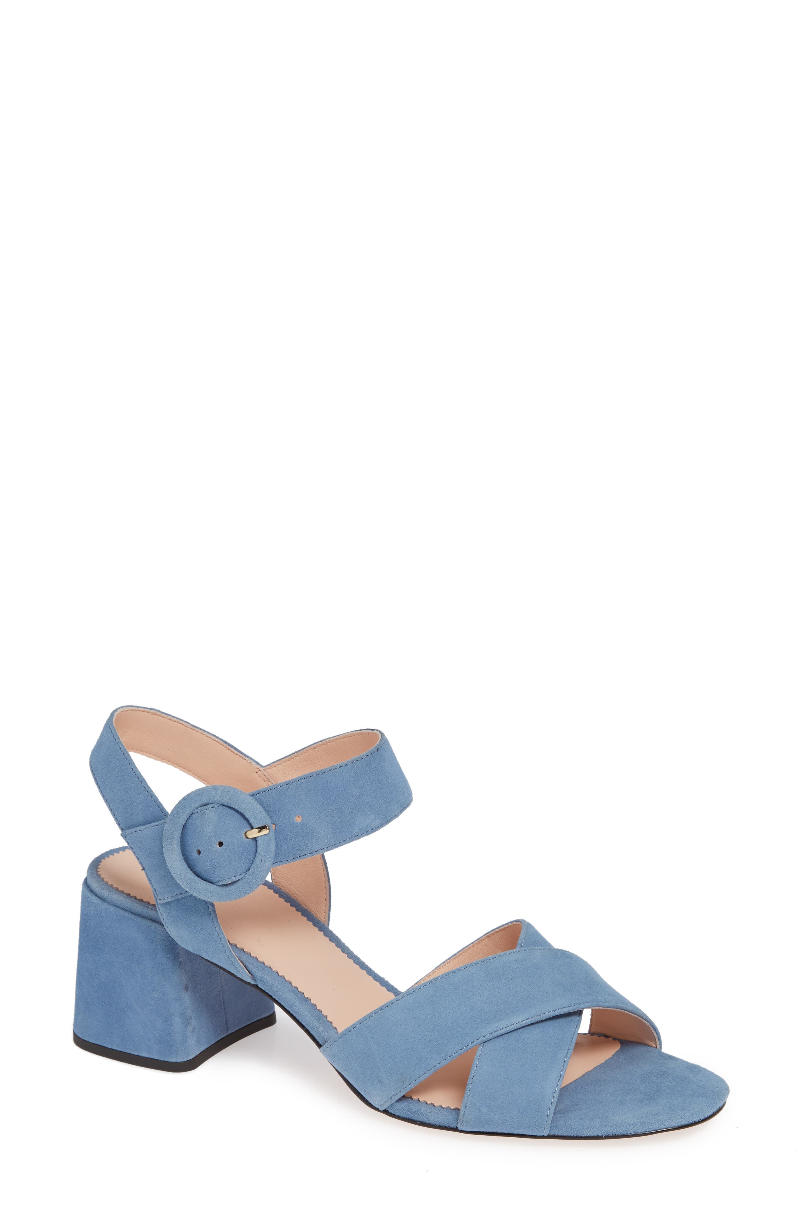 J.crew Penny Cross Strap Sandal, Blue