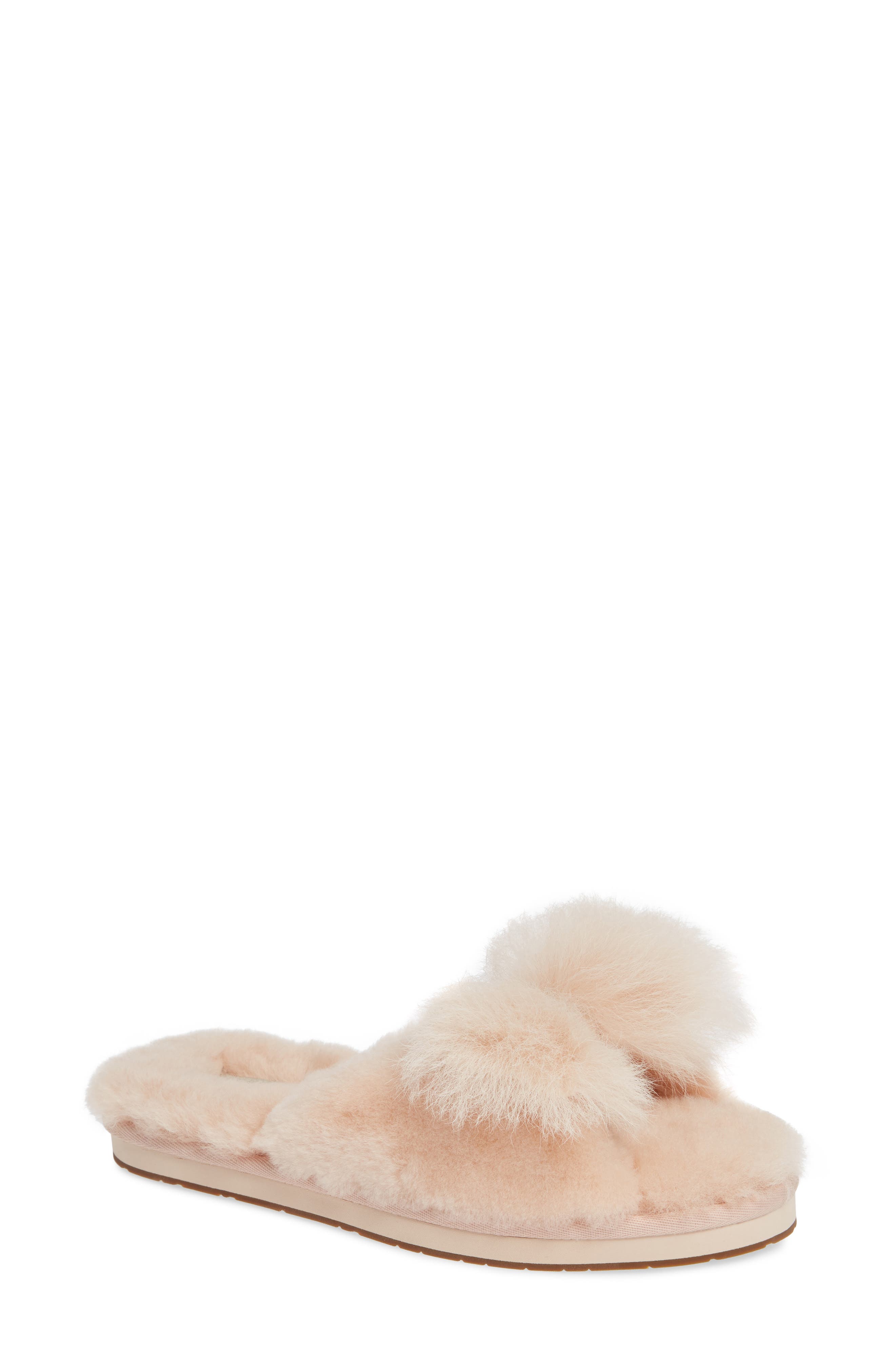 Ugg Mirabelle Genuine Shearling Slide Slipper, Pink
