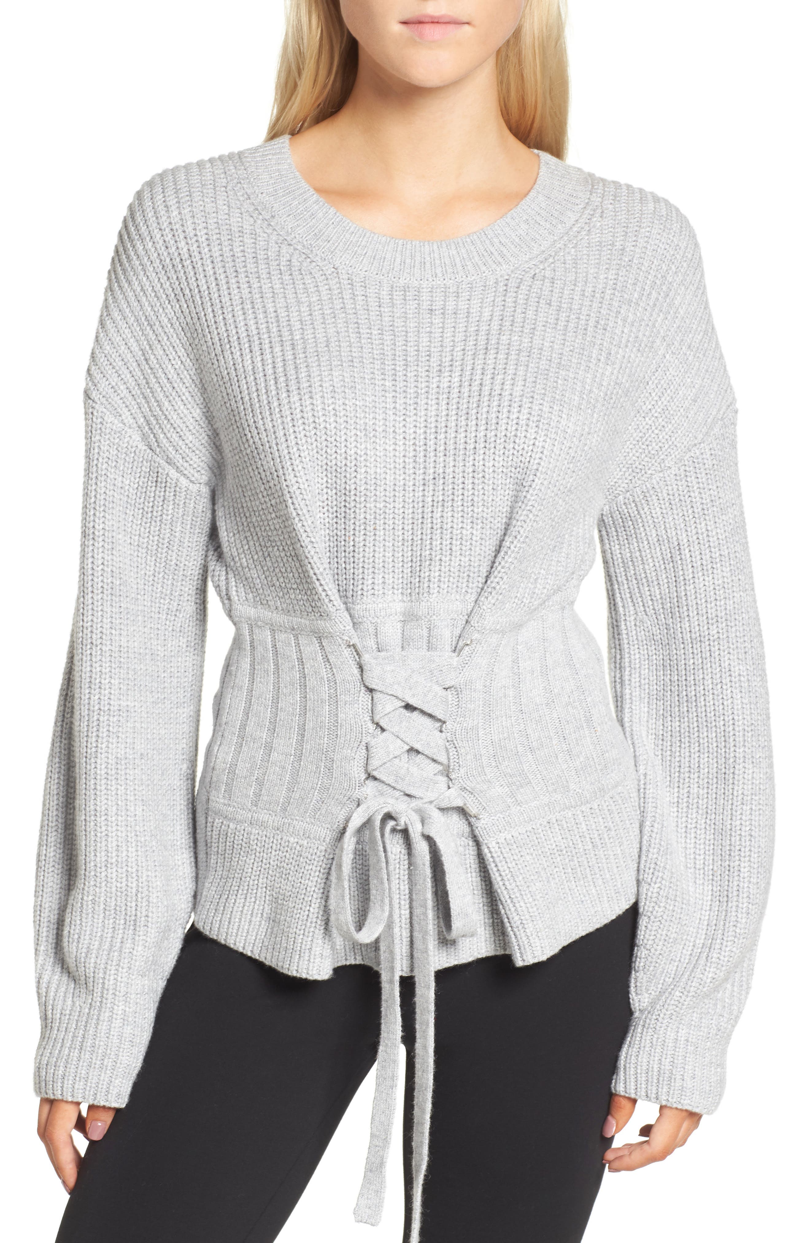 Trouvé Corset Sweater Nordstrom