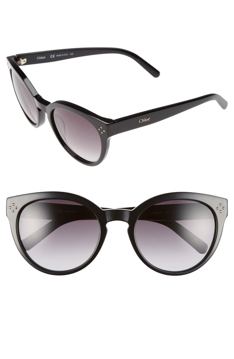 Chloé 'Boxwood' 54mm Round Sunglasses | Nordstrom