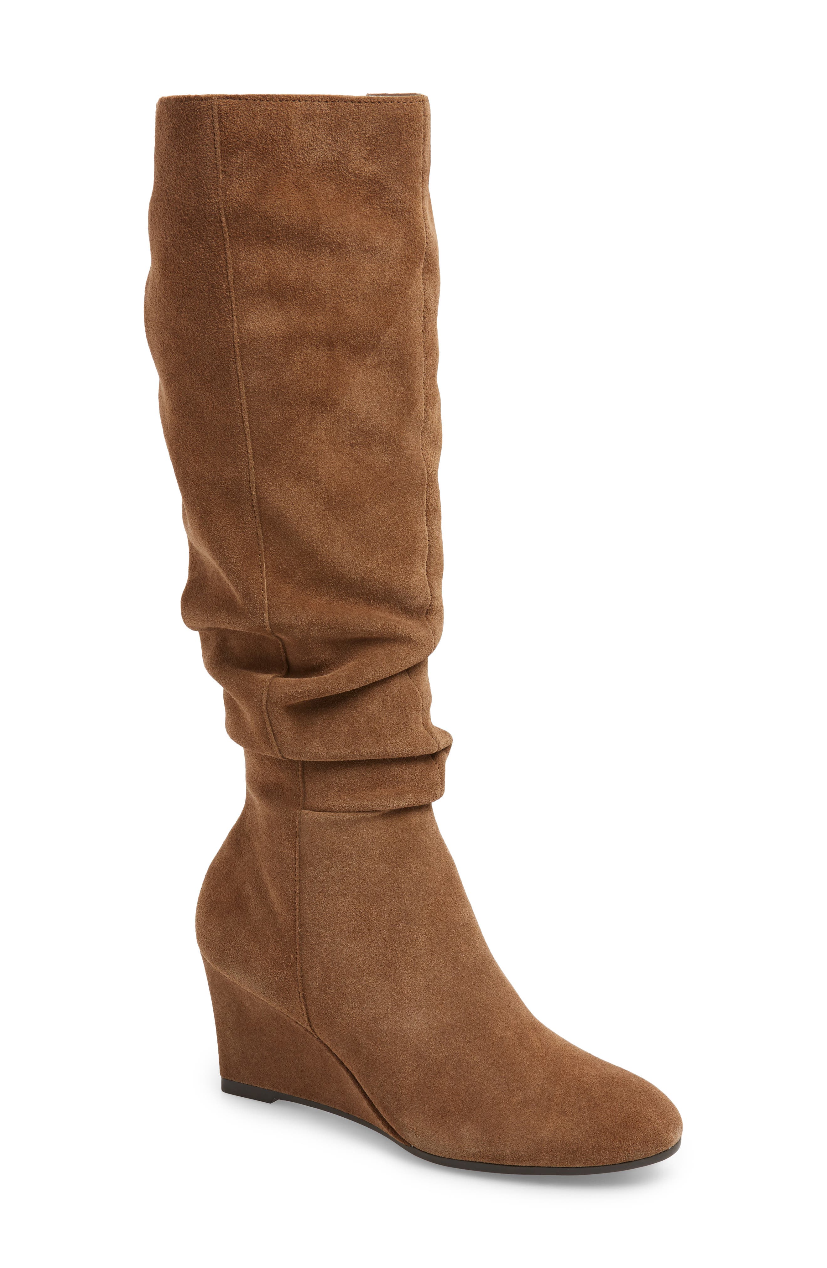 Bettye Muller Concepts Carole Knee High Boot- Beige