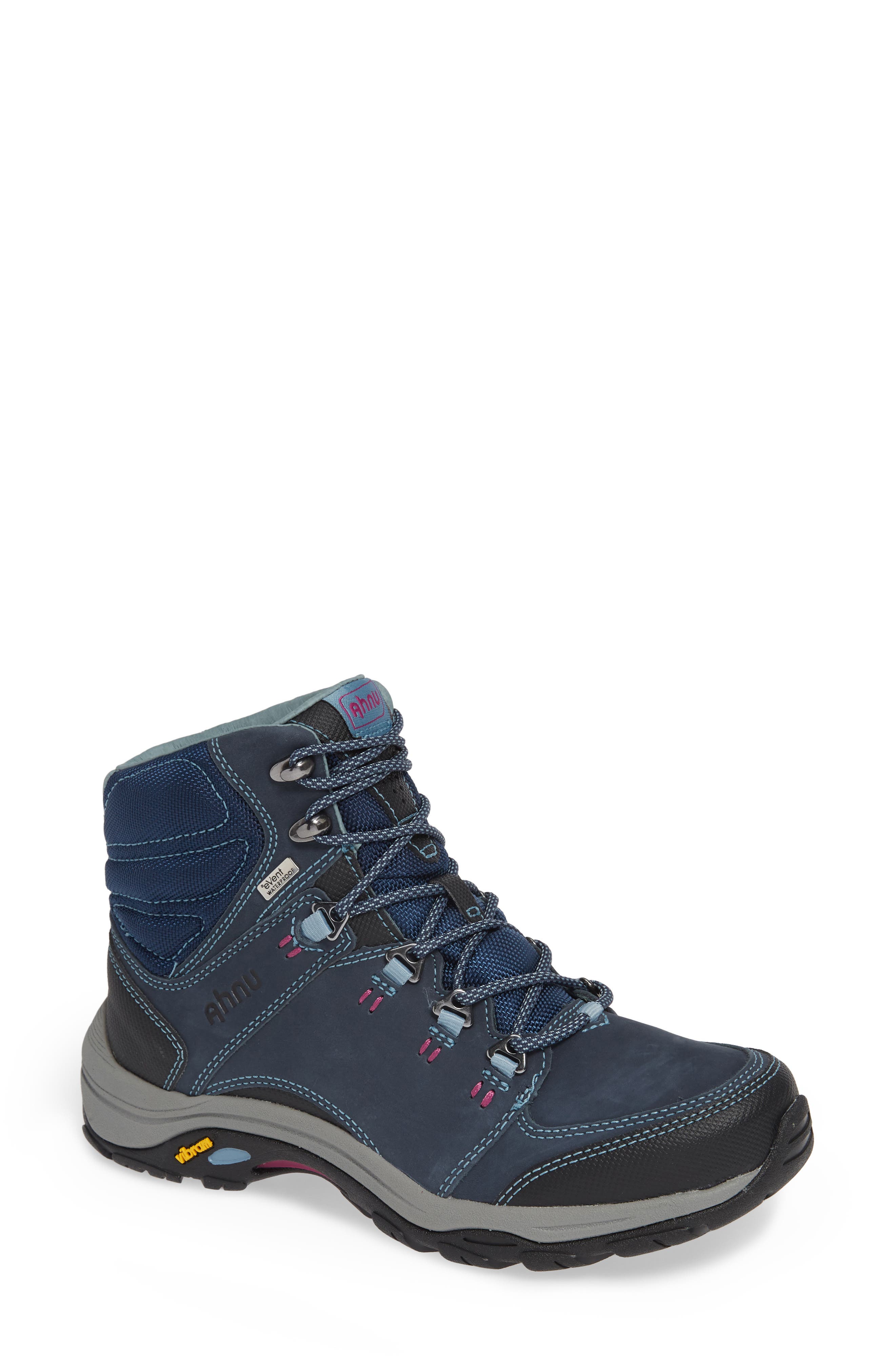 Ahnu By Teva Montara Iii Waterproof Hiking Boot, Blue