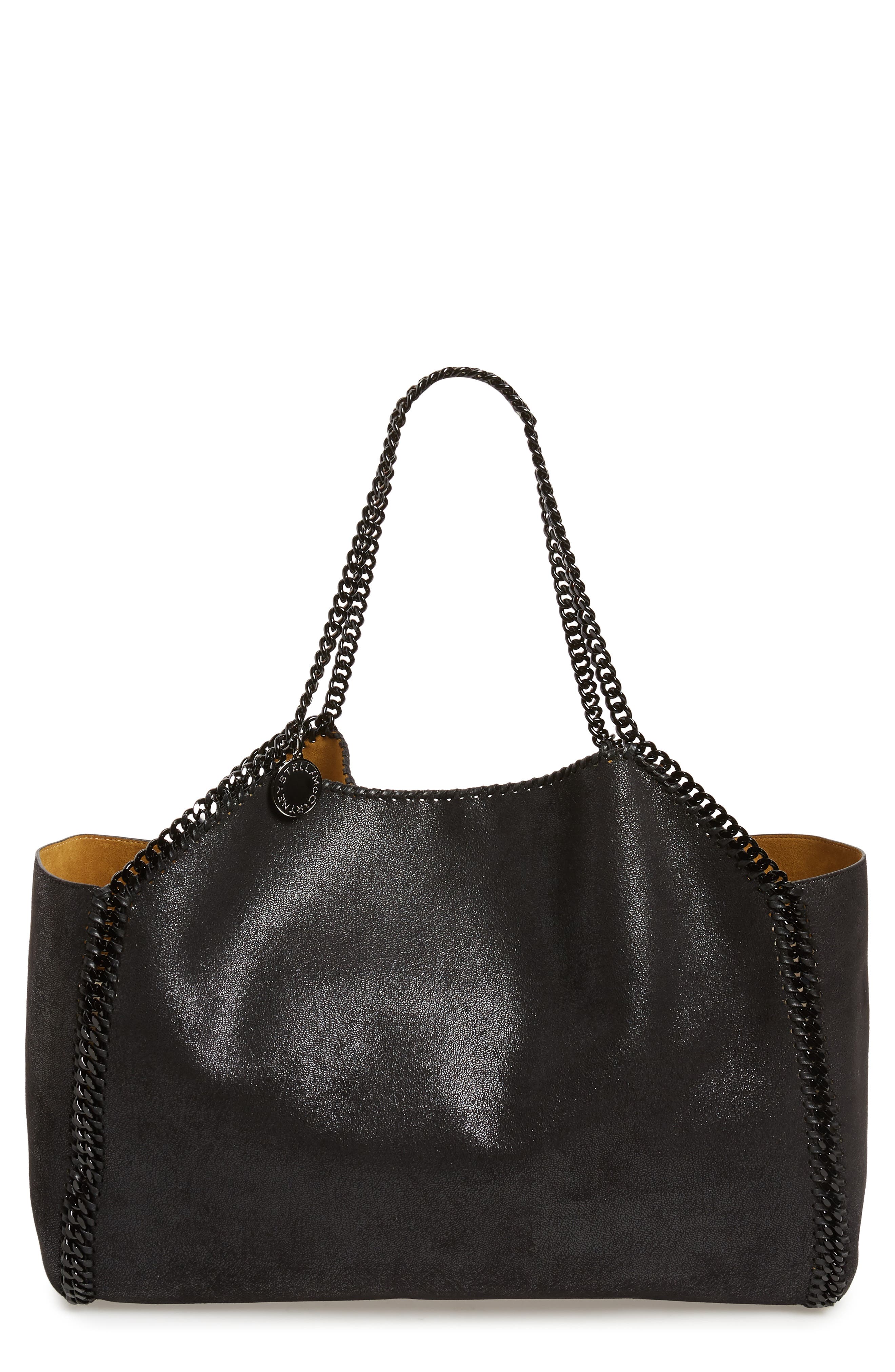 Stella Mccartney Reversible Faux Leather Tote - Black
