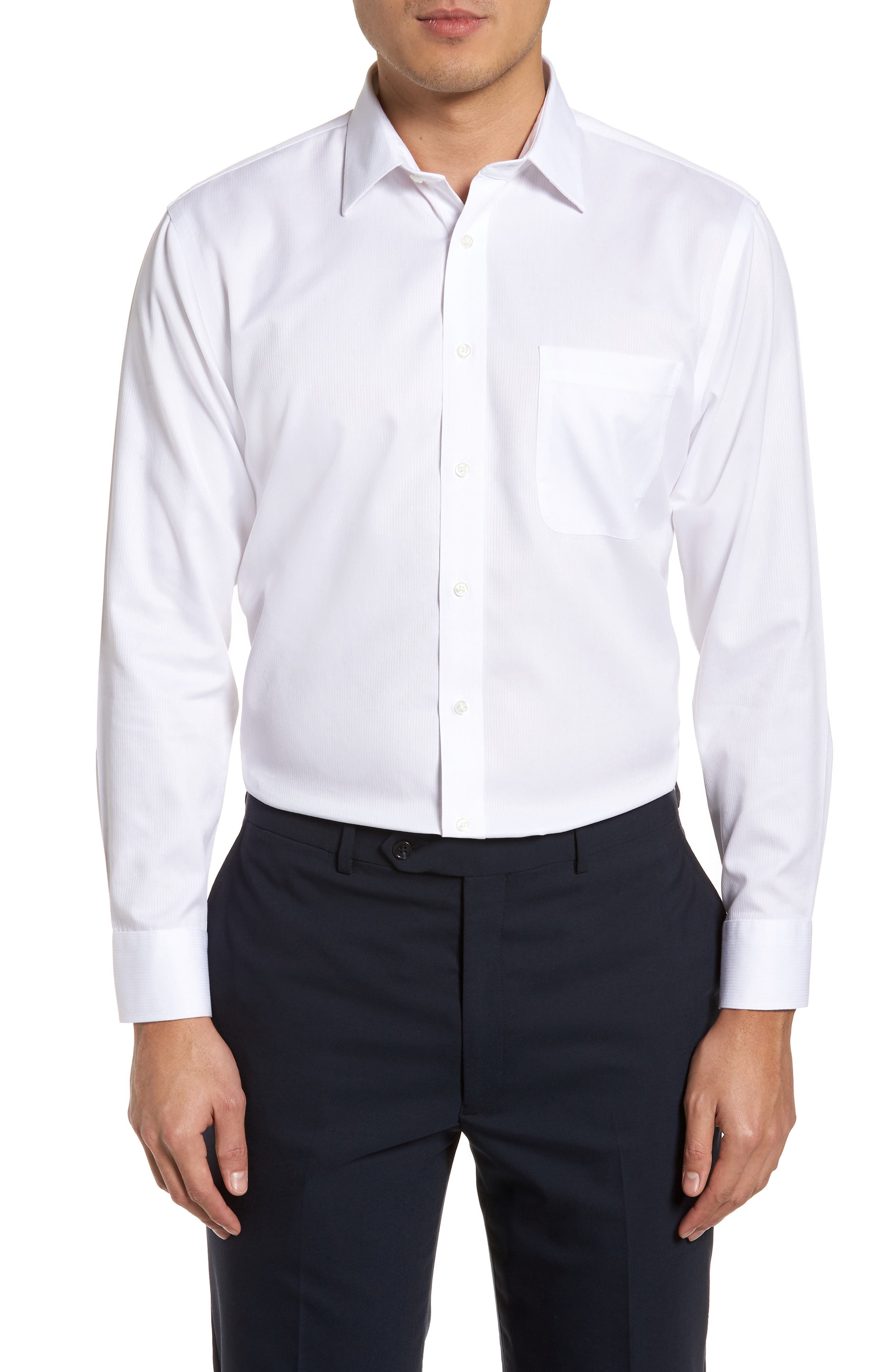Nordstrom Shop Smartcare(TM) Trim Fit Dress Shirt