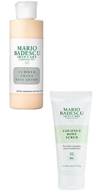 Body products from Mario Badescu.