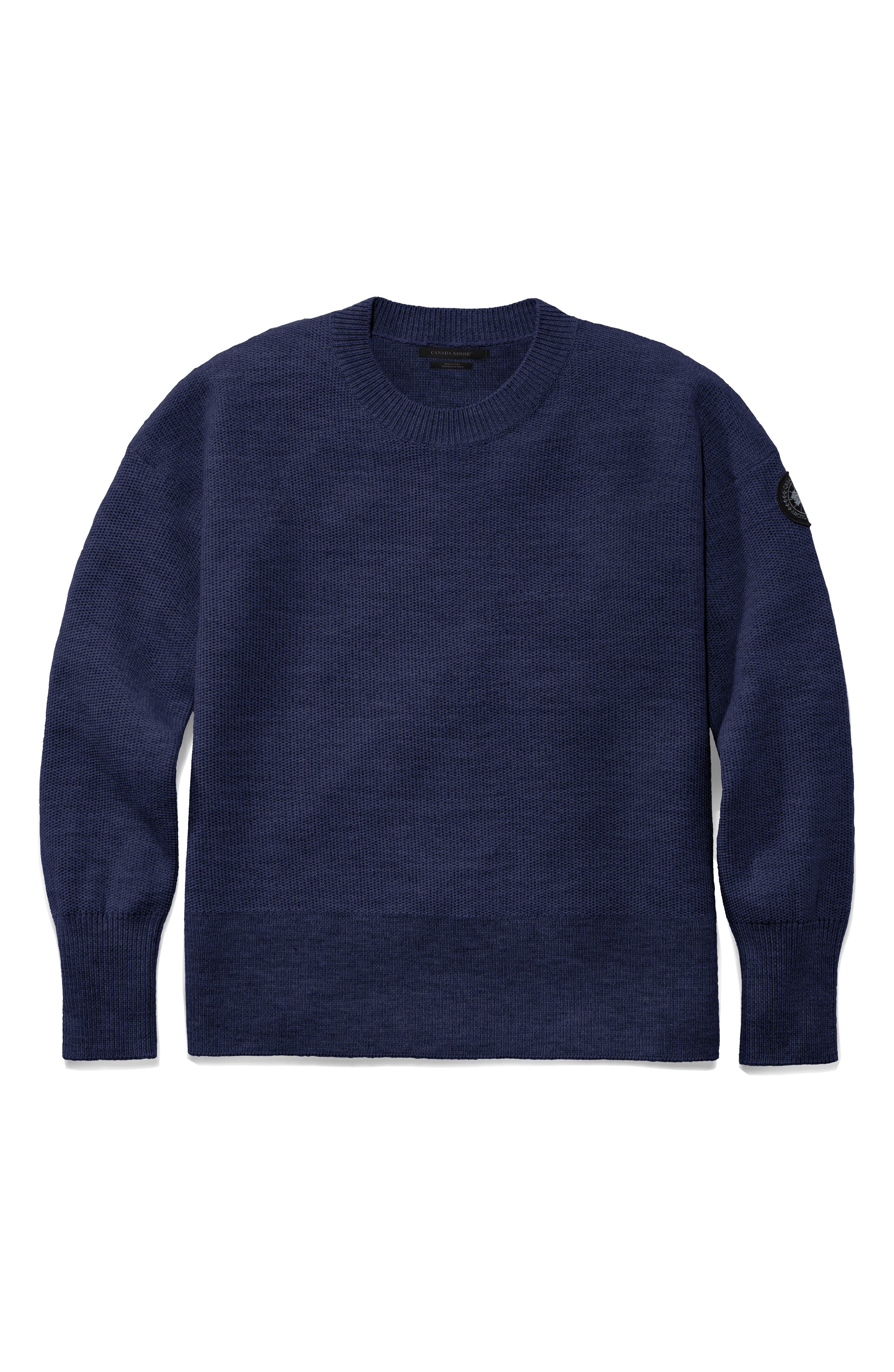 Canada Goose Aleza Merino Wool Sweater, (10-12) - Blue