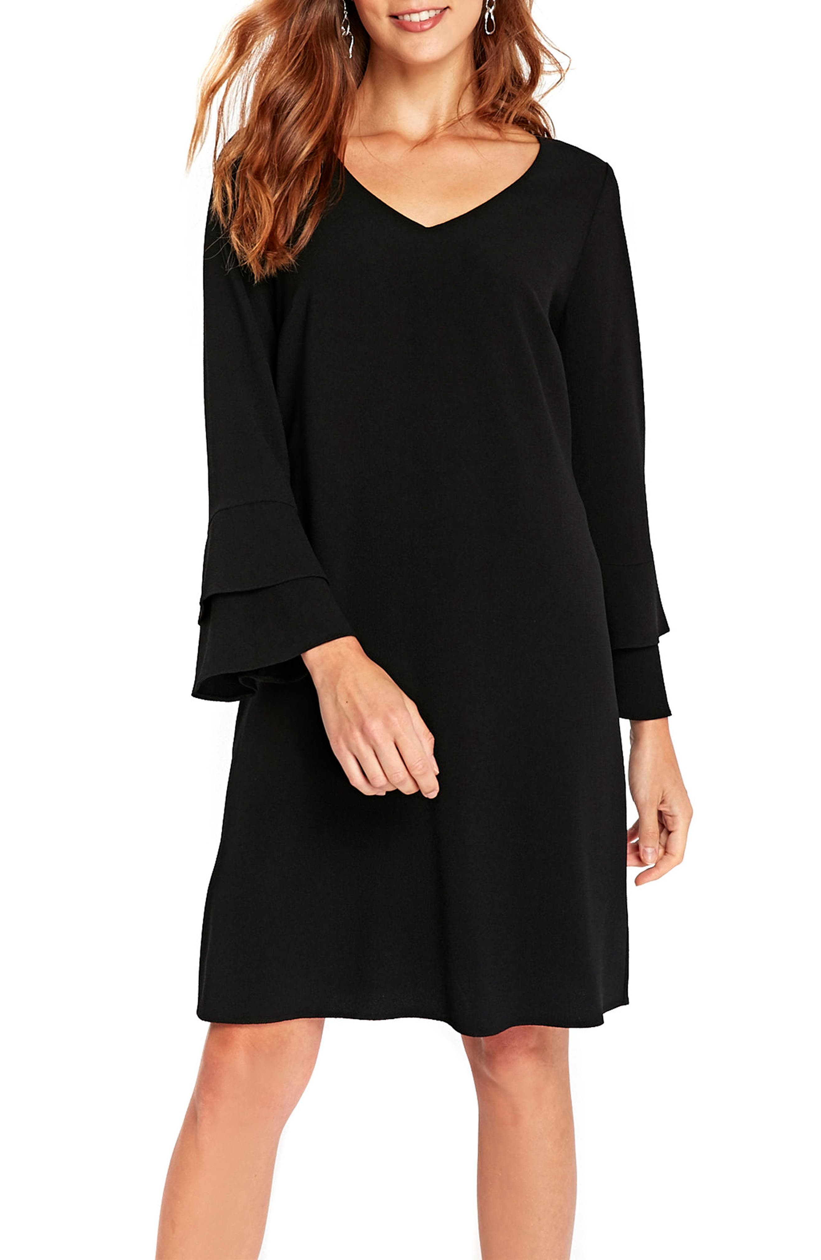 Wallis Bell Sleeve Shift Dress Nordstrom