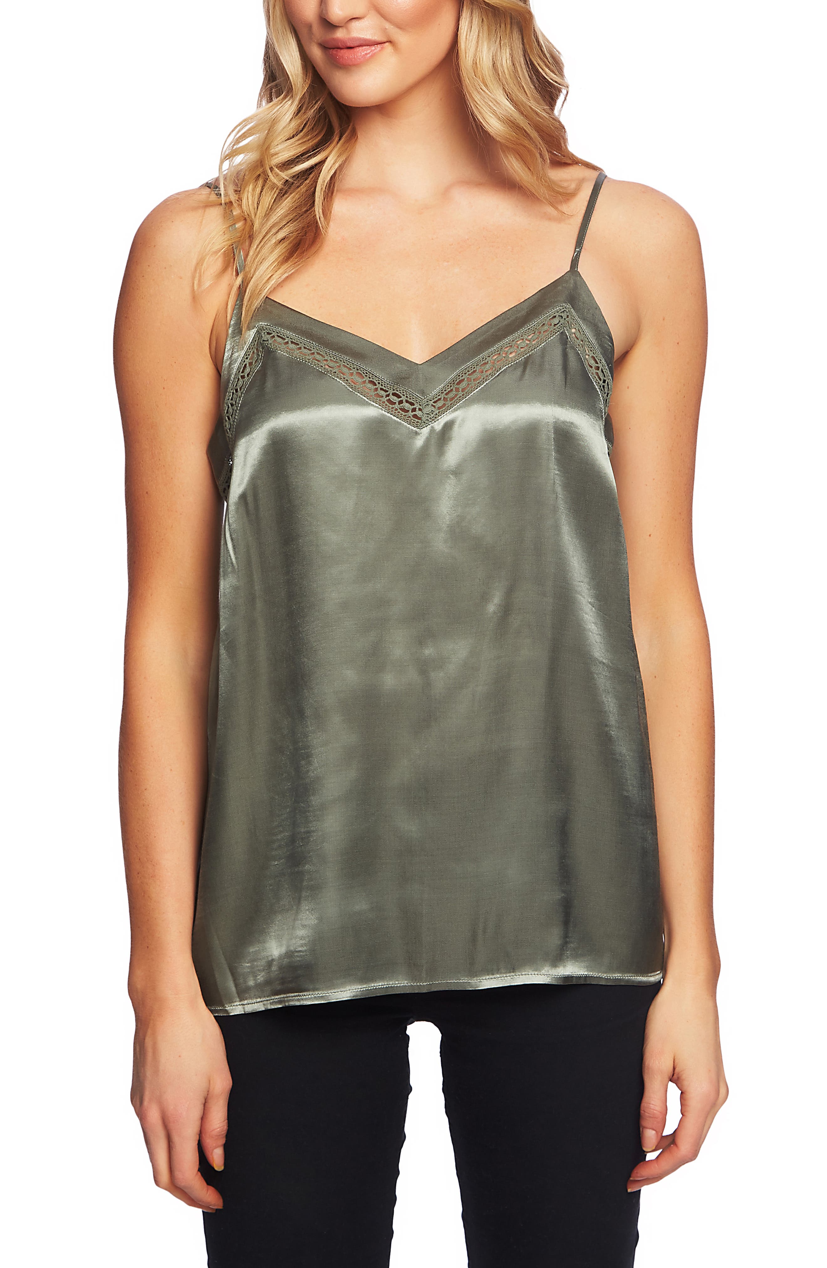 1.state Tops SATIN CAMISOLE