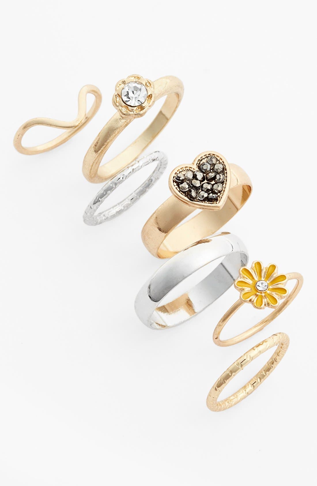 Mixed Ring Pack (Set of 7) Nordstrom
