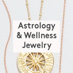 Astrology and wellness jewelry.