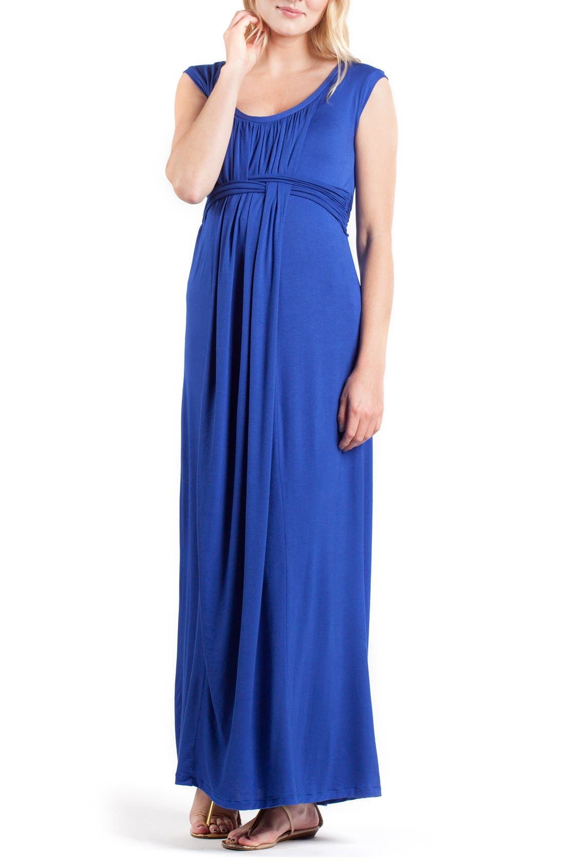 Savi Mom Athens Maternity/nursing Maxi Dress