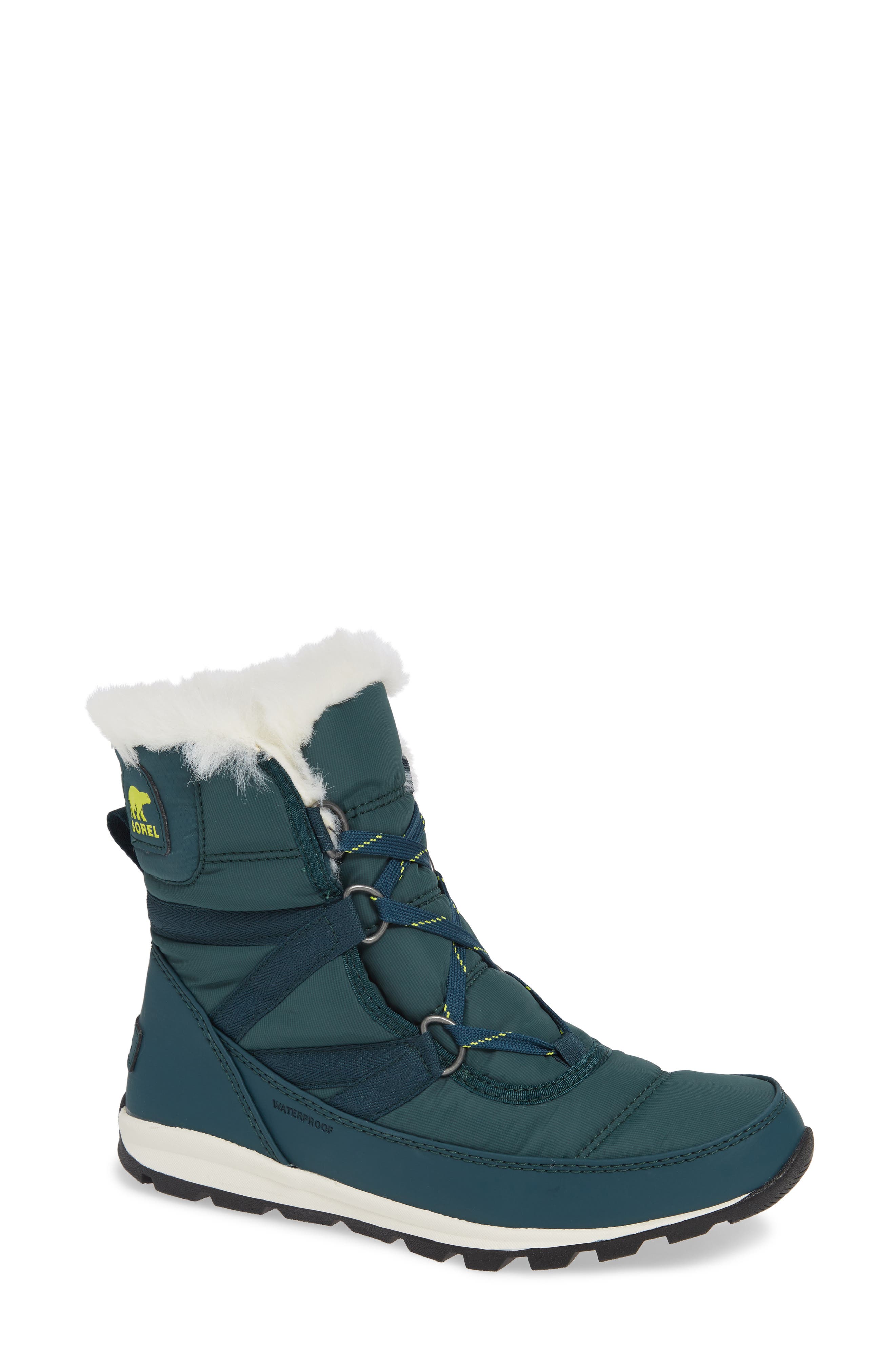 Sorel Whitney Snow Bootie, Blue/green