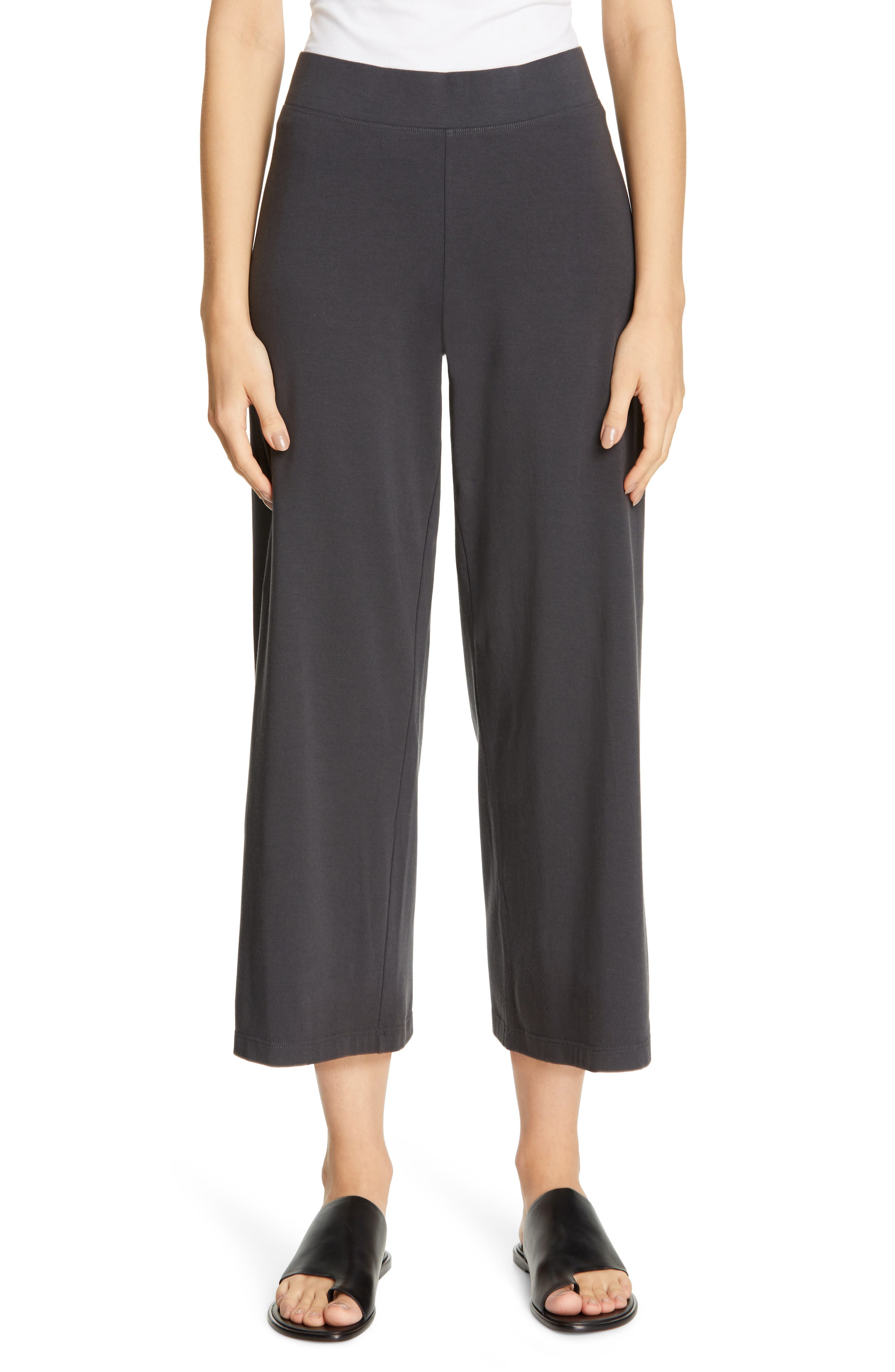 Eileen Fisher Pants WIDE CROP YOKED PANTS