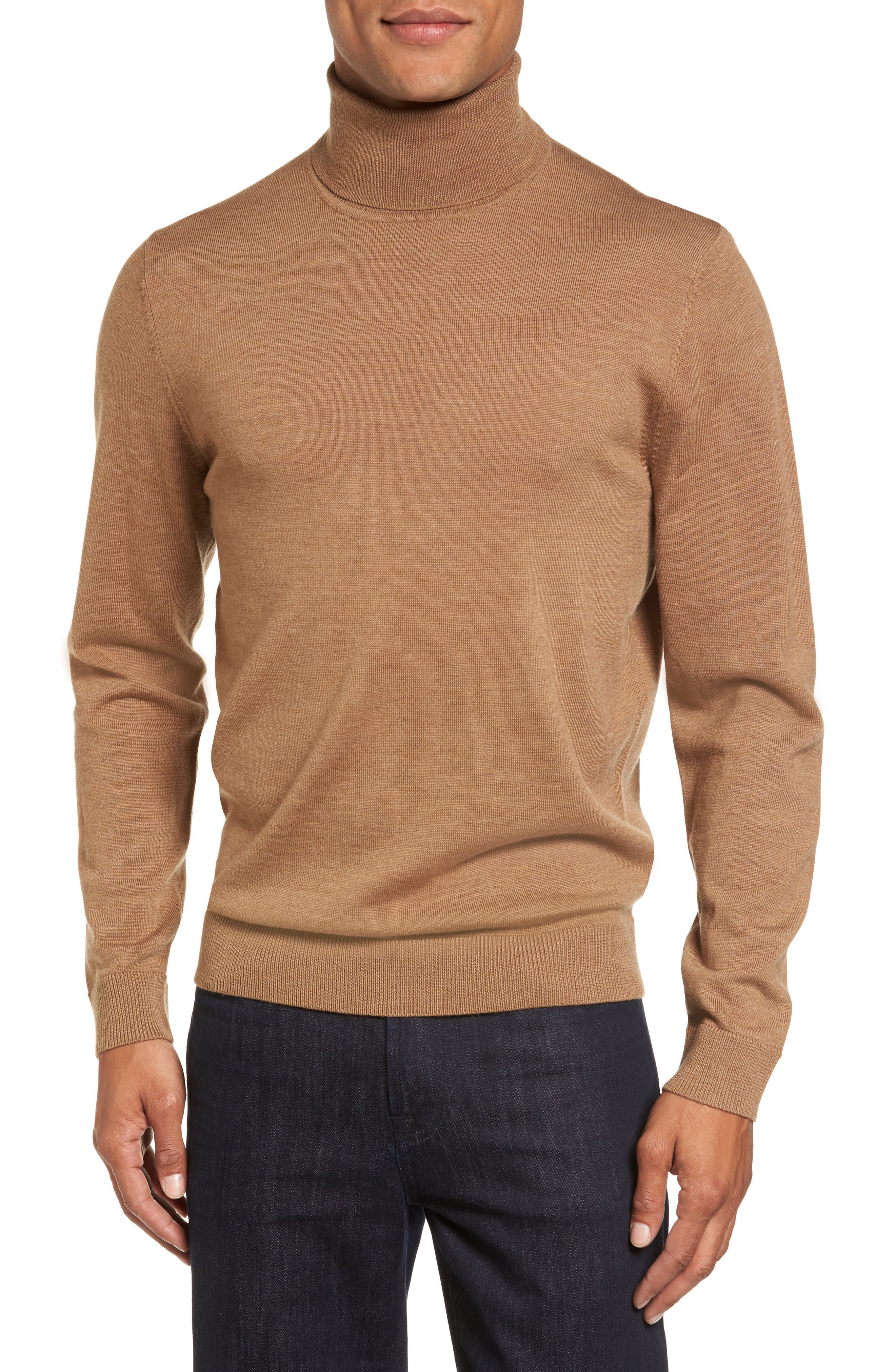 Nordstrom Shop Merino Wool Turtleneck Sweater