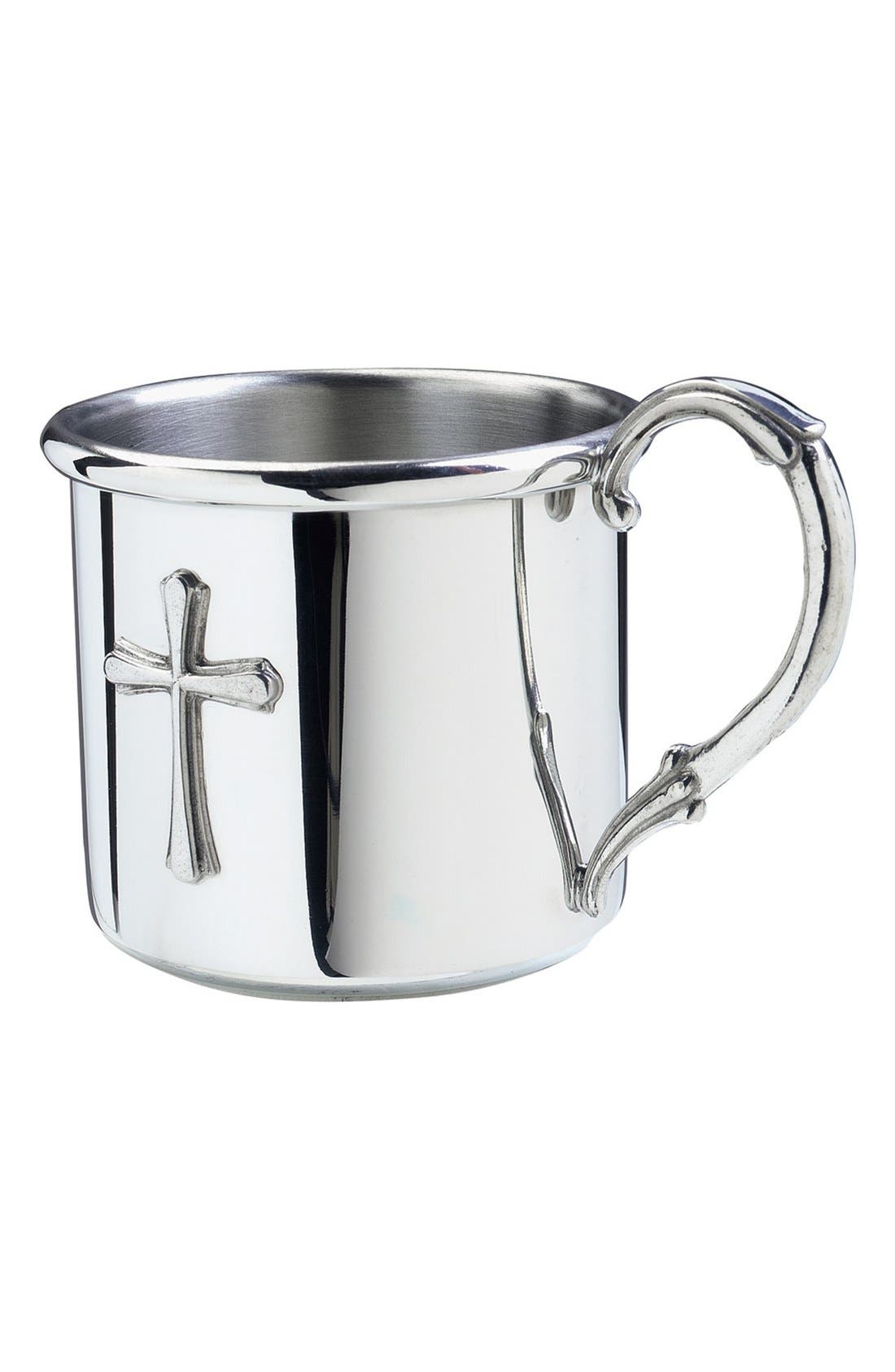 Salisbury Pewter 'Easton Cross' Personalized Cup Nordstrom