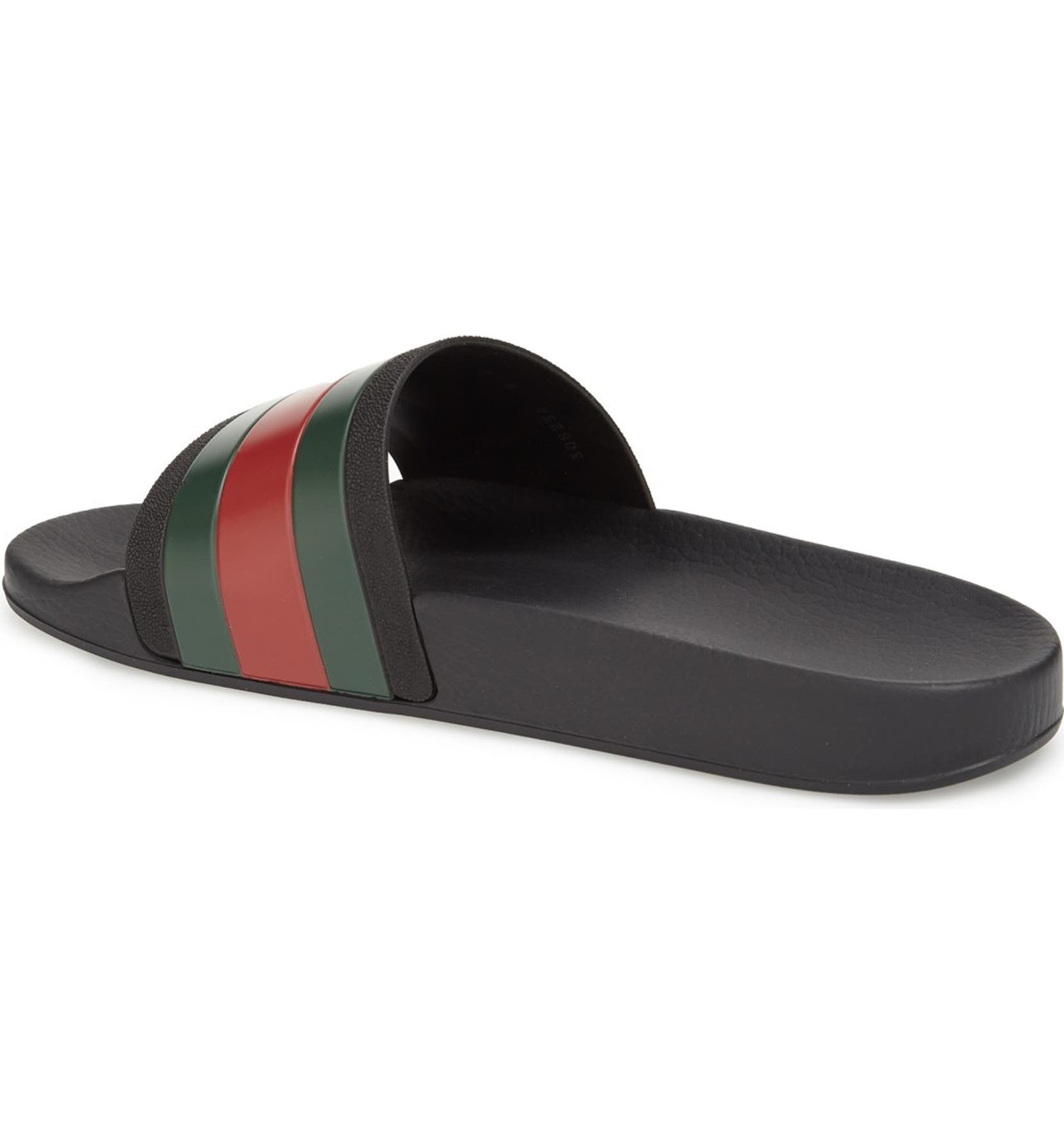 gucci pursuit rubber slide