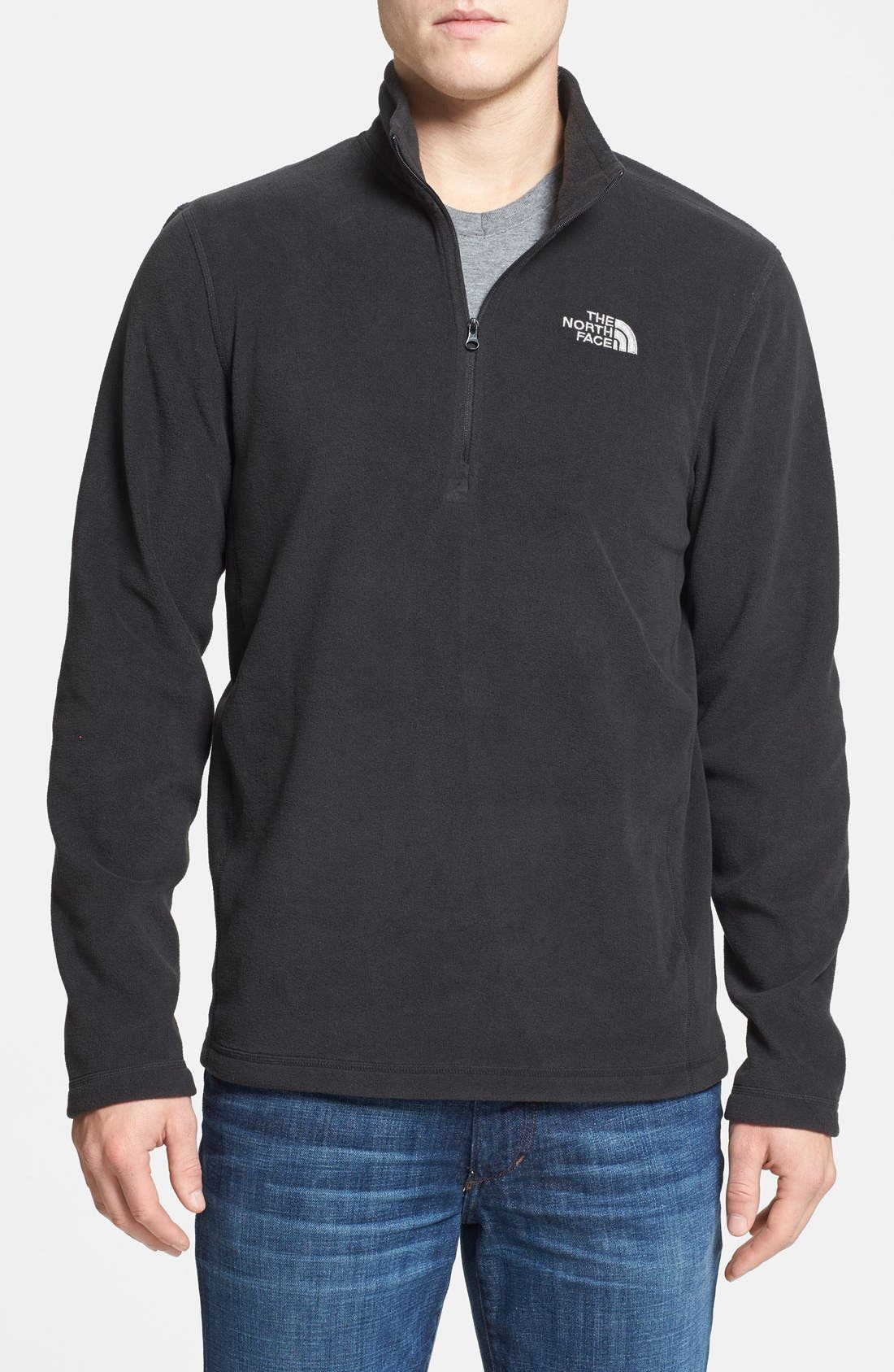 The North Face 'TKA 100 Glacier' Quarter Zip Fleece Pullover Nordstrom