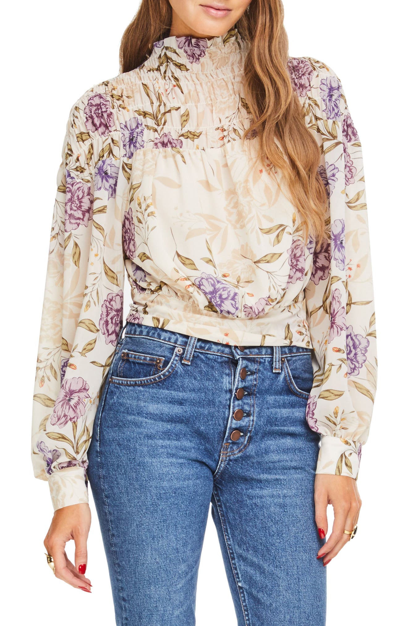 ASTR the Label Rhonda Floral Top | Nordstrom