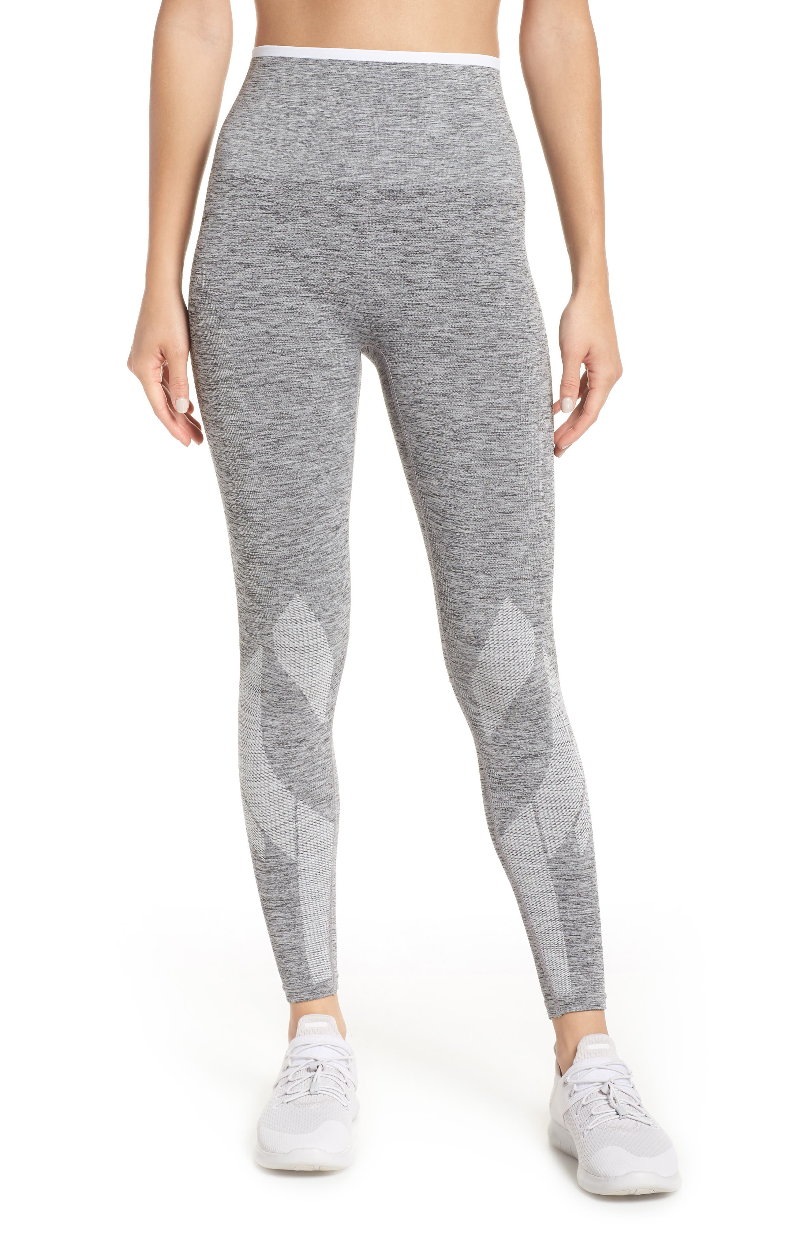Lndr Six Eight Stripe Leggings, Grey